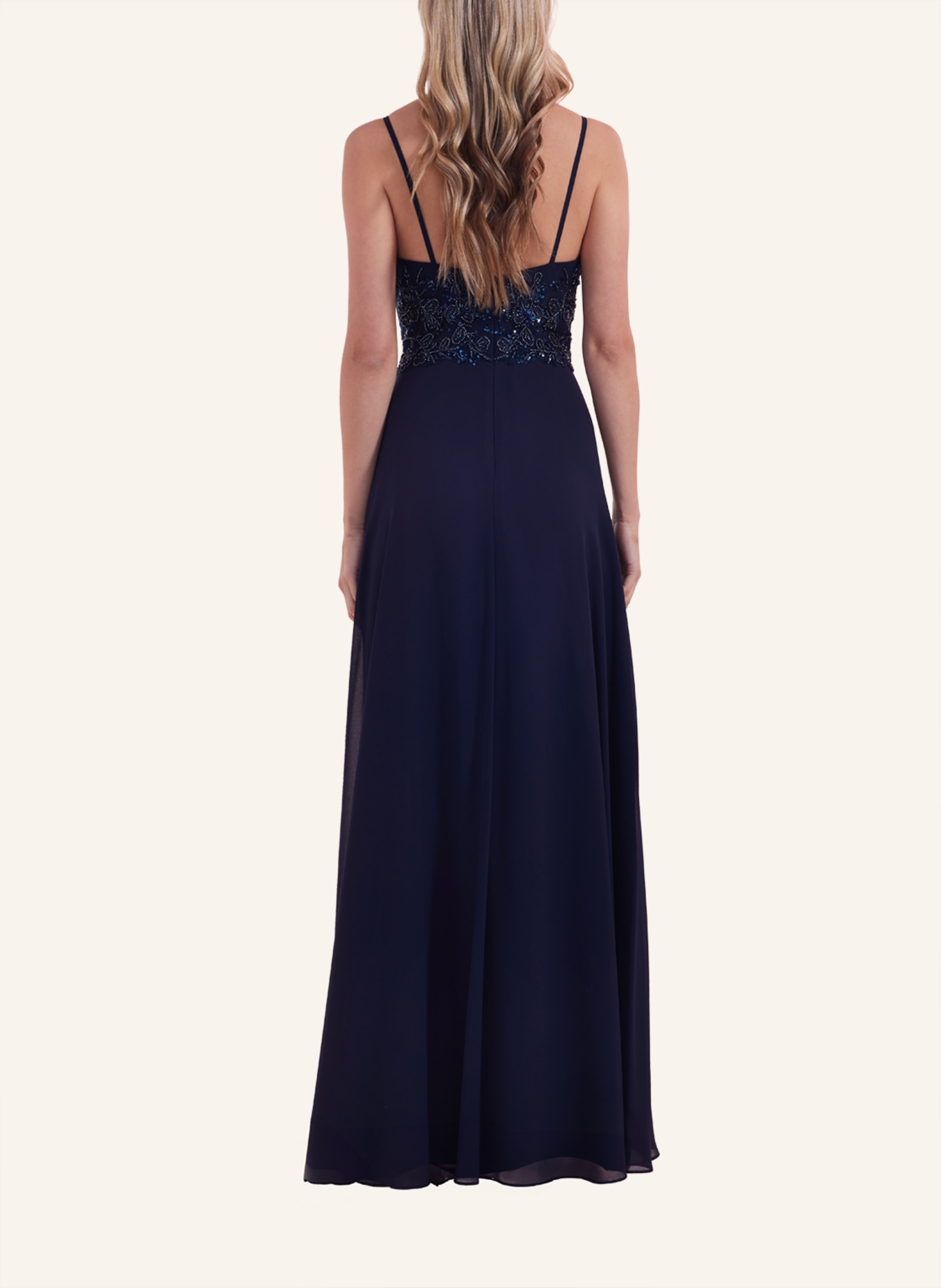 LAONA Abendkleid GARDENIA DRESS, Farbe: DUNKELBLAU (Bild 3)