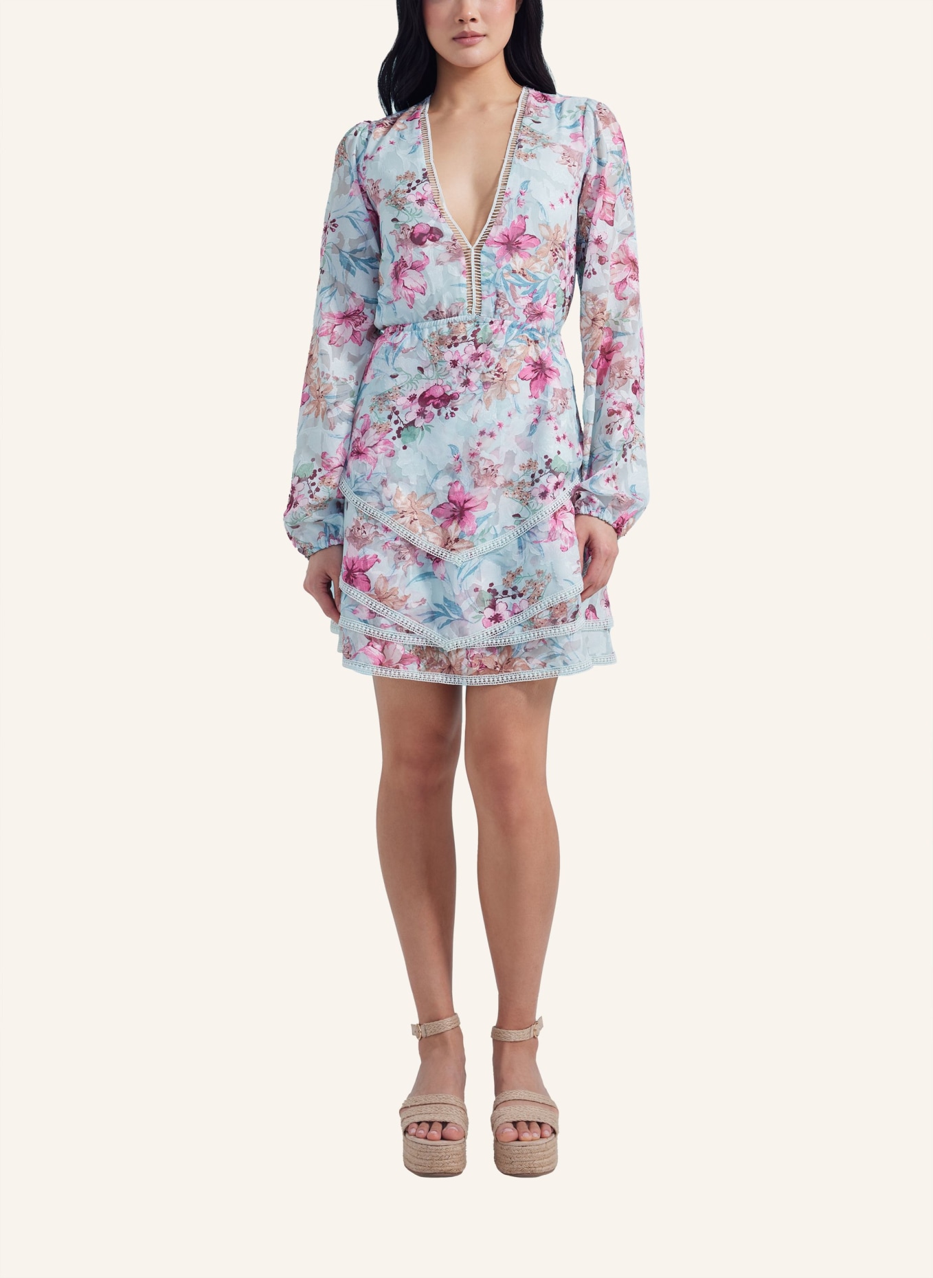 ADLYSH Abendkleid SUMMER VACATION DRESS, Farbe: WEISS (Bild 4)