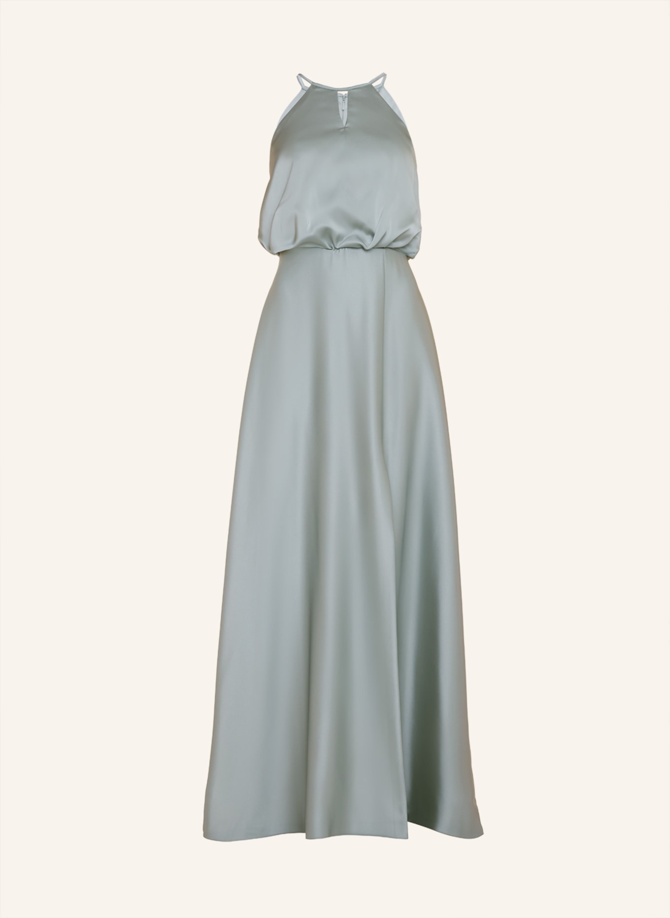 unique Abendkleid SIMPLE ELEGANCE DRESS, Farbe: GRAU (Bild 1)