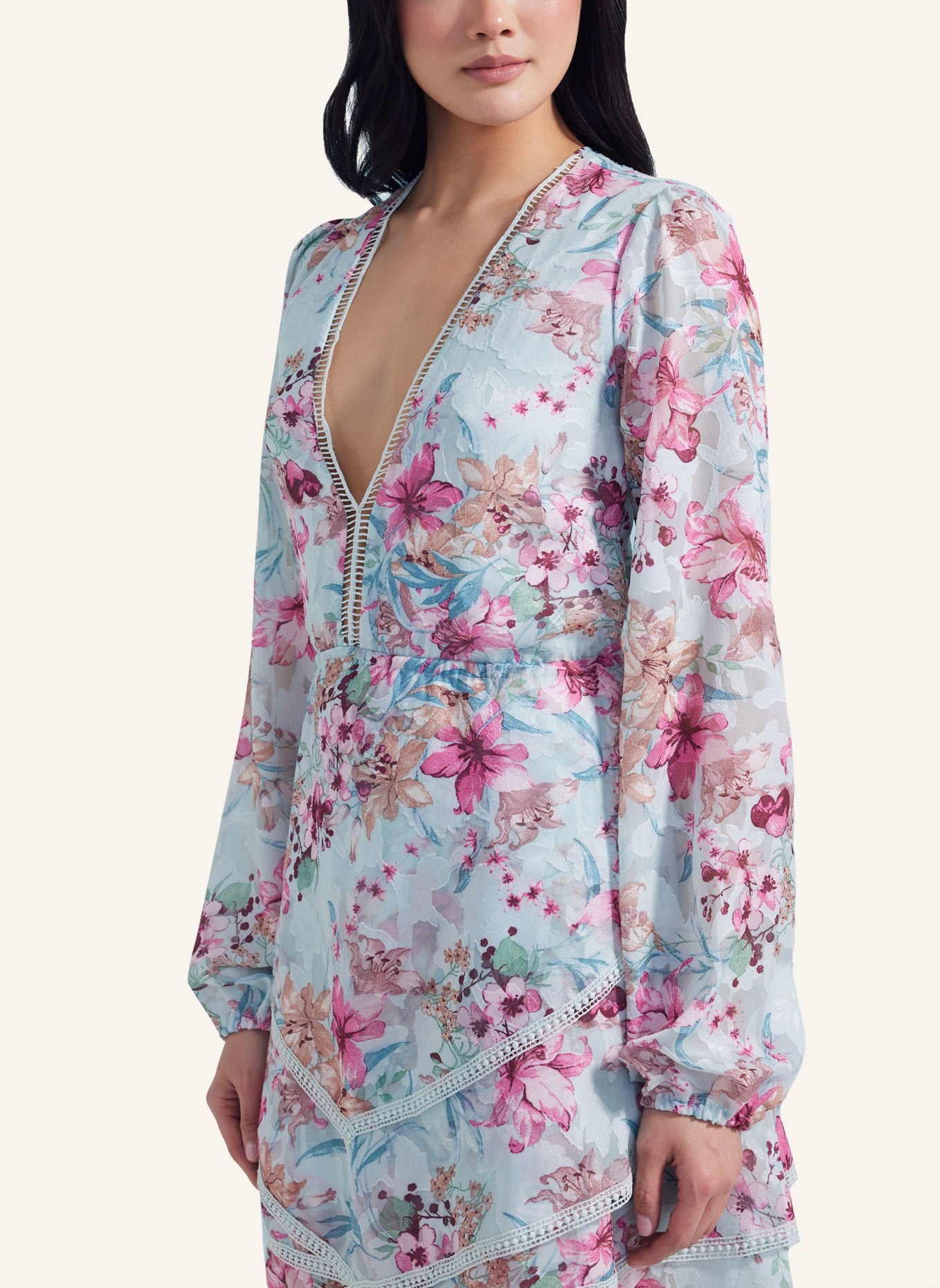 ADLYSH Abendkleid SUMMER VACATION DRESS, Farbe: WEISS (Bild 2)