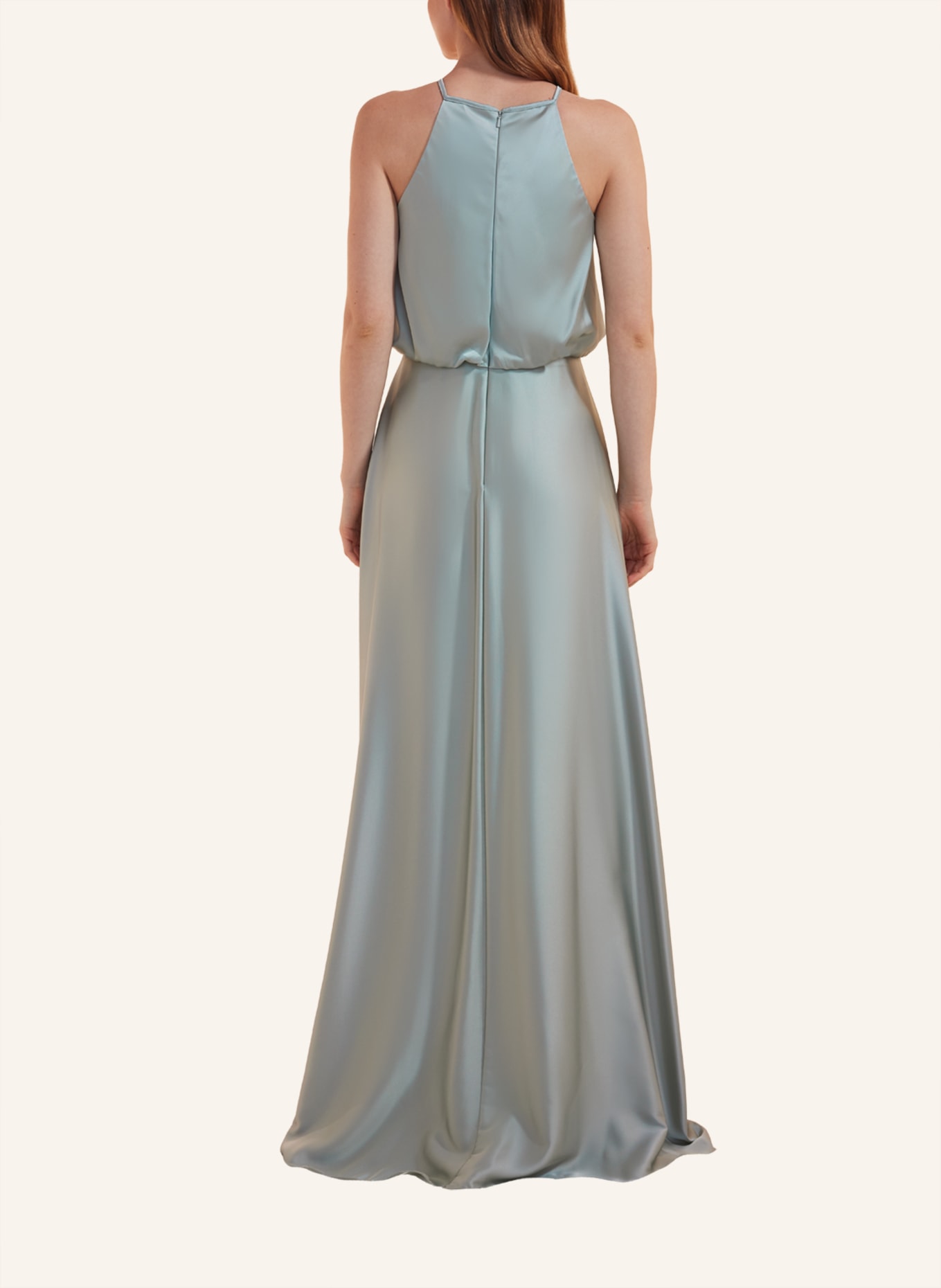 unique Abendkleid SIMPLE ELEGANCE DRESS, Farbe: GRAU (Bild 2)