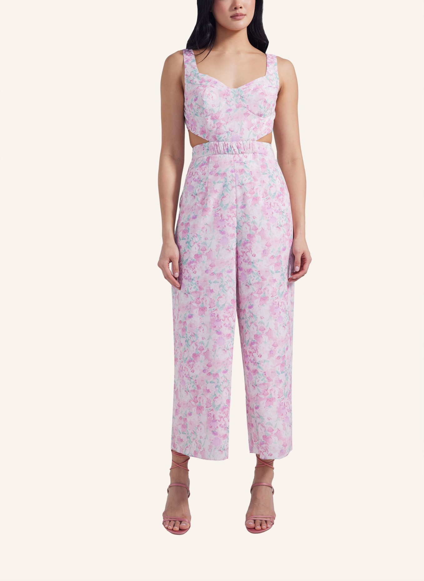 ADLYSH Abendkleid LOVELY ROSE JUMPSUIT, Farbe: ROSA (Bild 4)