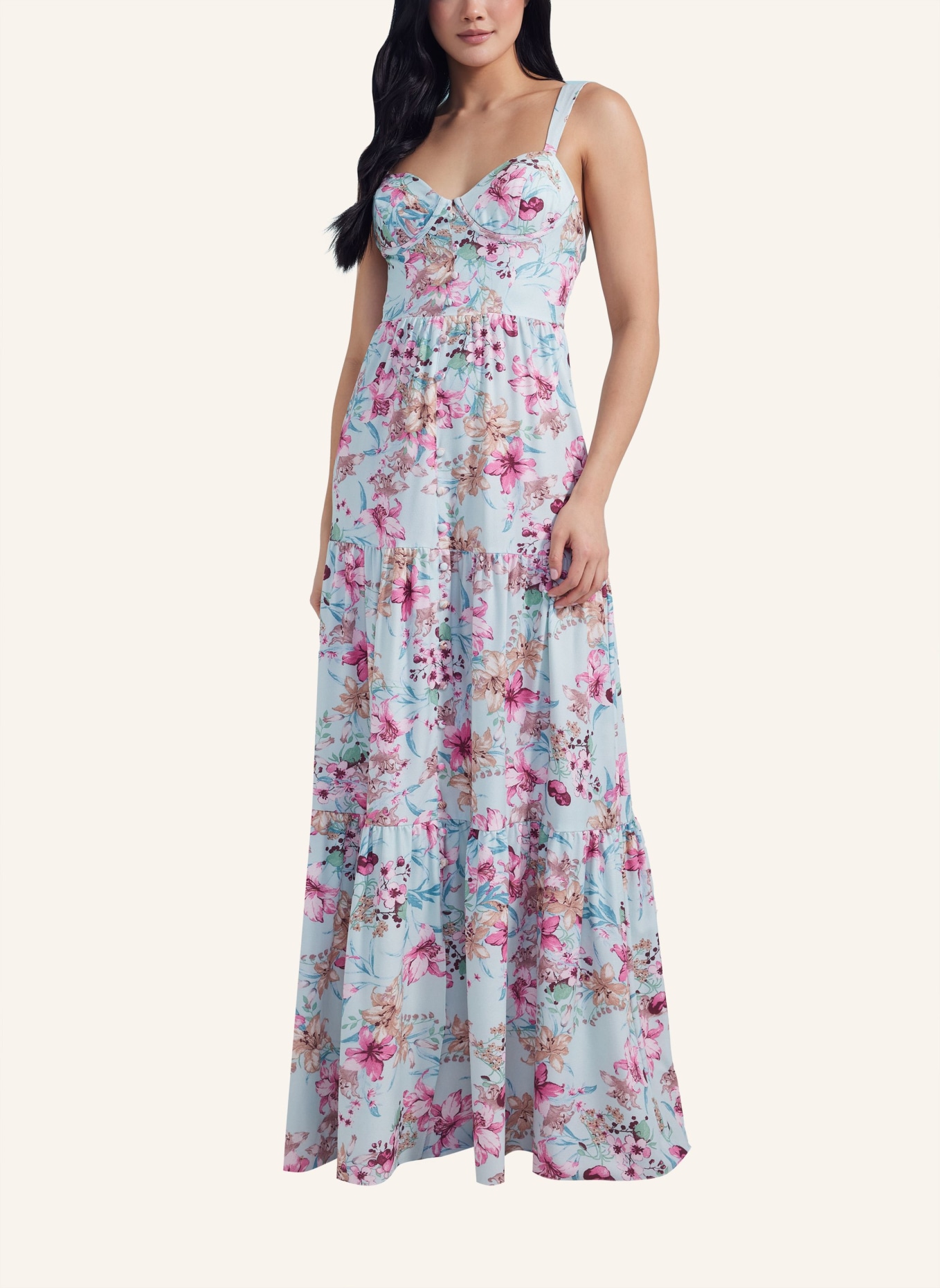 ADLYSH Abendkleid PARADISE DRESS, Farbe: WEISS (Bild 4)