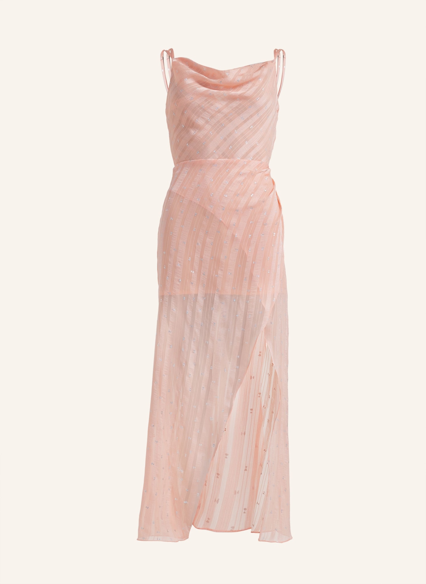 ADLYSH Abendkleid PEACH ON THE BEACH DRESS, Farbe: ROSA (Bild 1)