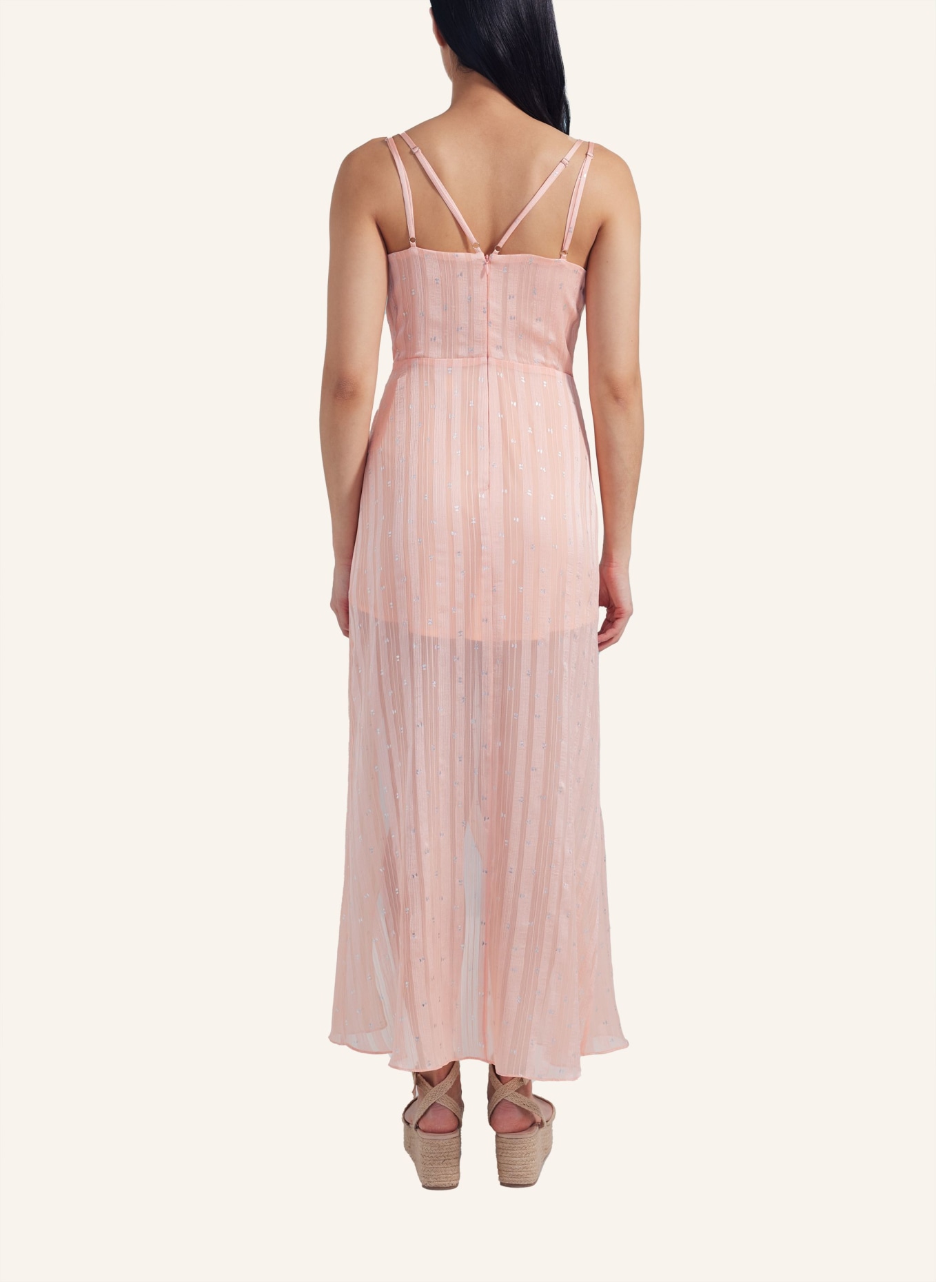 ADLYSH Abendkleid PEACH ON THE BEACH DRESS, Farbe: ROSA (Bild 3)