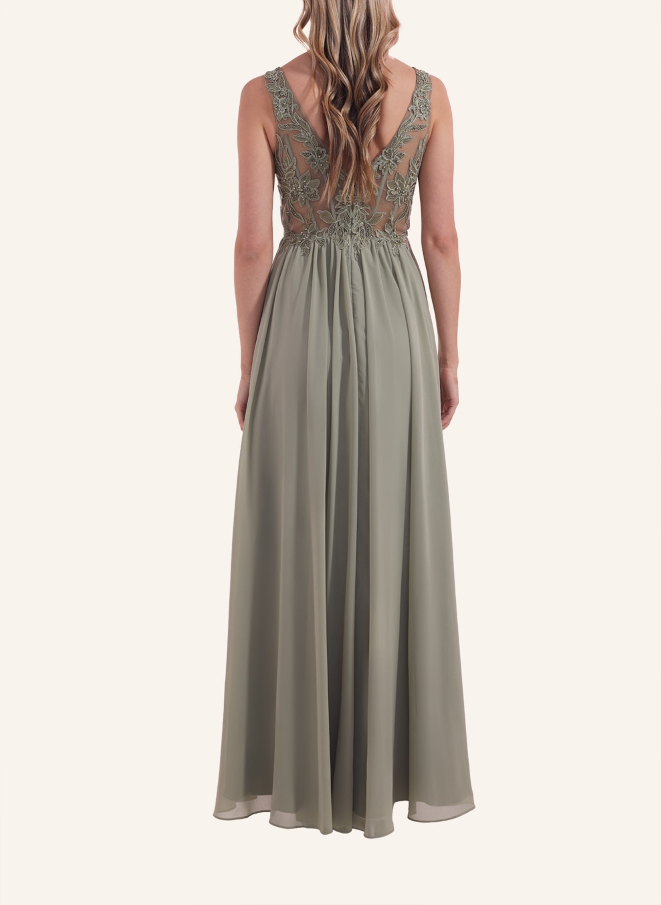 LAONA Kleid BLOSSOM DRESS, Farbe: GRÜN (Bild 2)