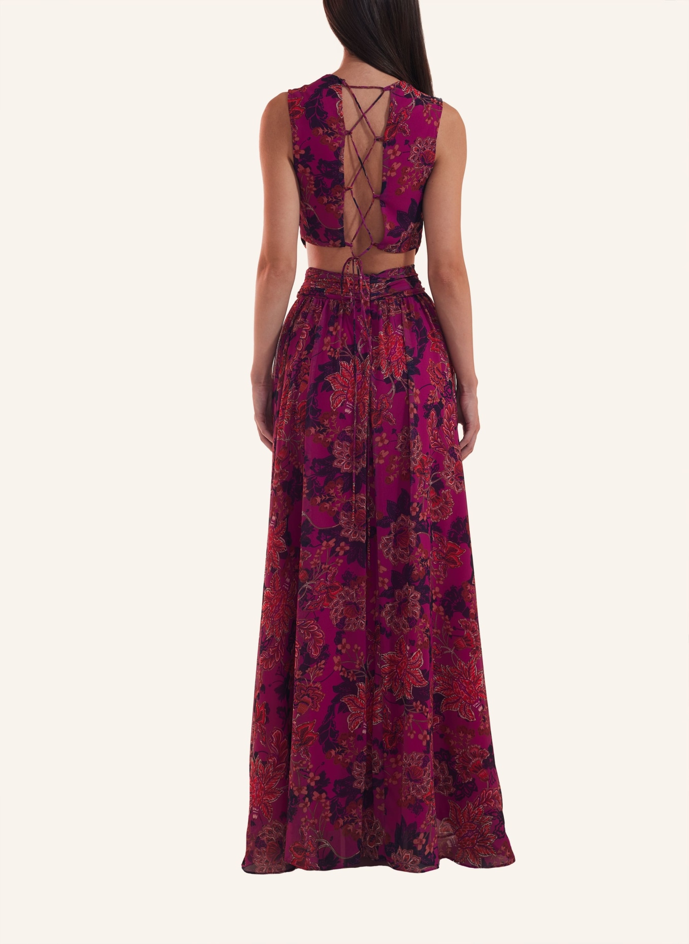 ADLYSH Abendkleid FAIRYTALE DRESS, Farbe: DUNKELROT (Bild 3)