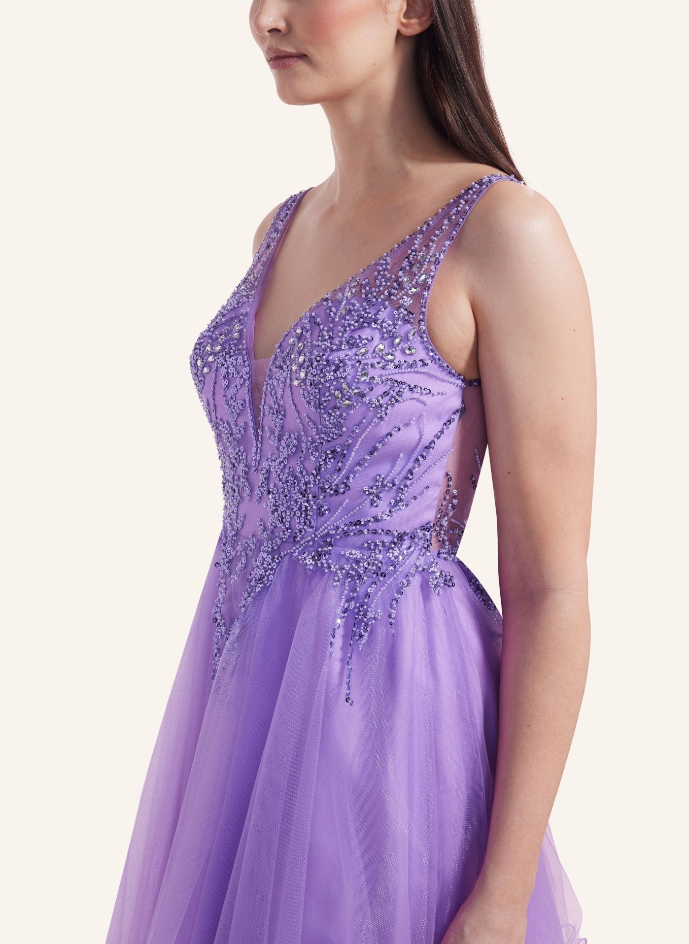 LAONA Abendkleid MAGIC SPLASH DRESS, Farbe: LILA (Bild 2)