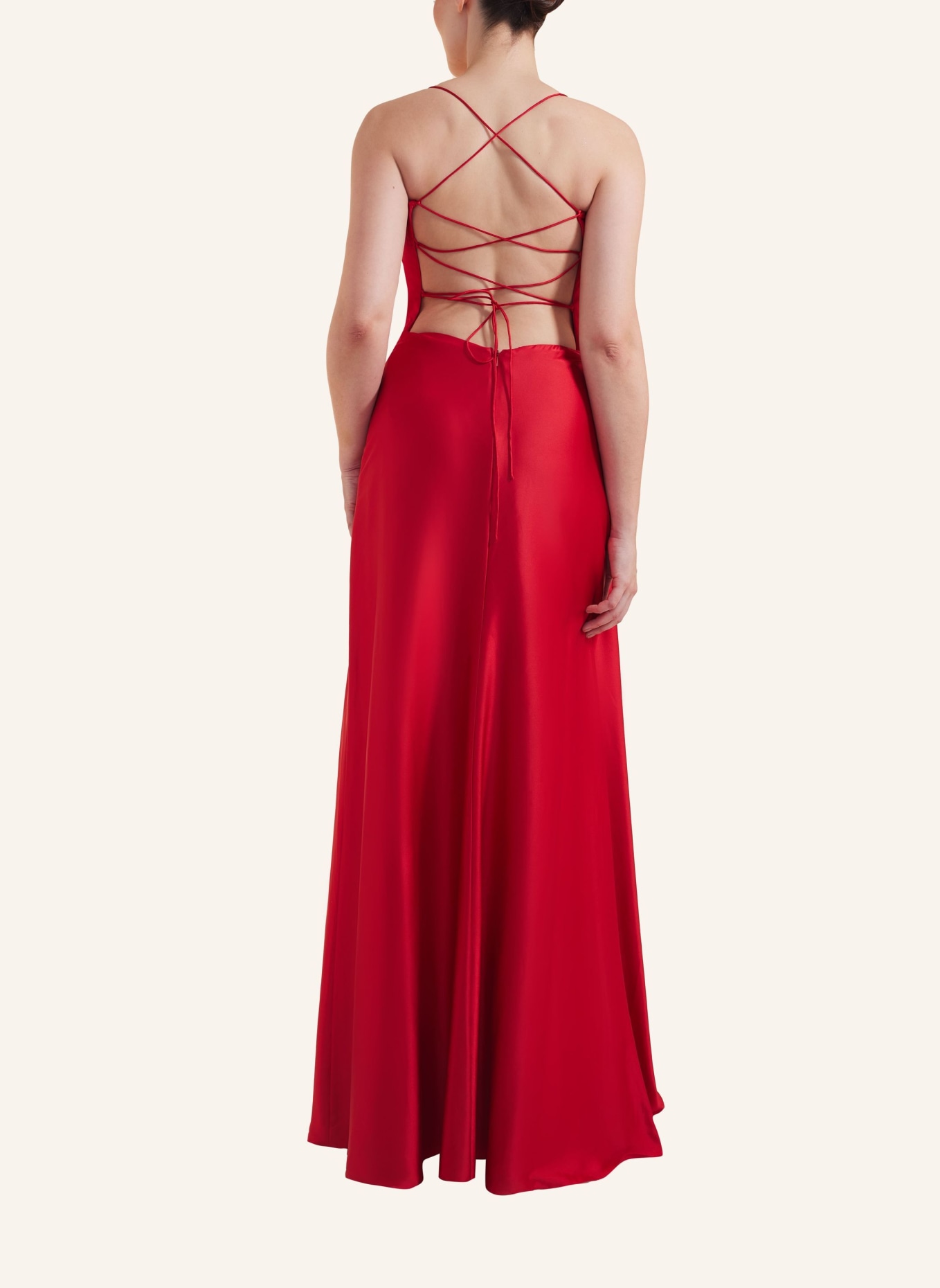 unique Abendkleid AURORA DRESS, Farbe: ROT (Bild 3)
