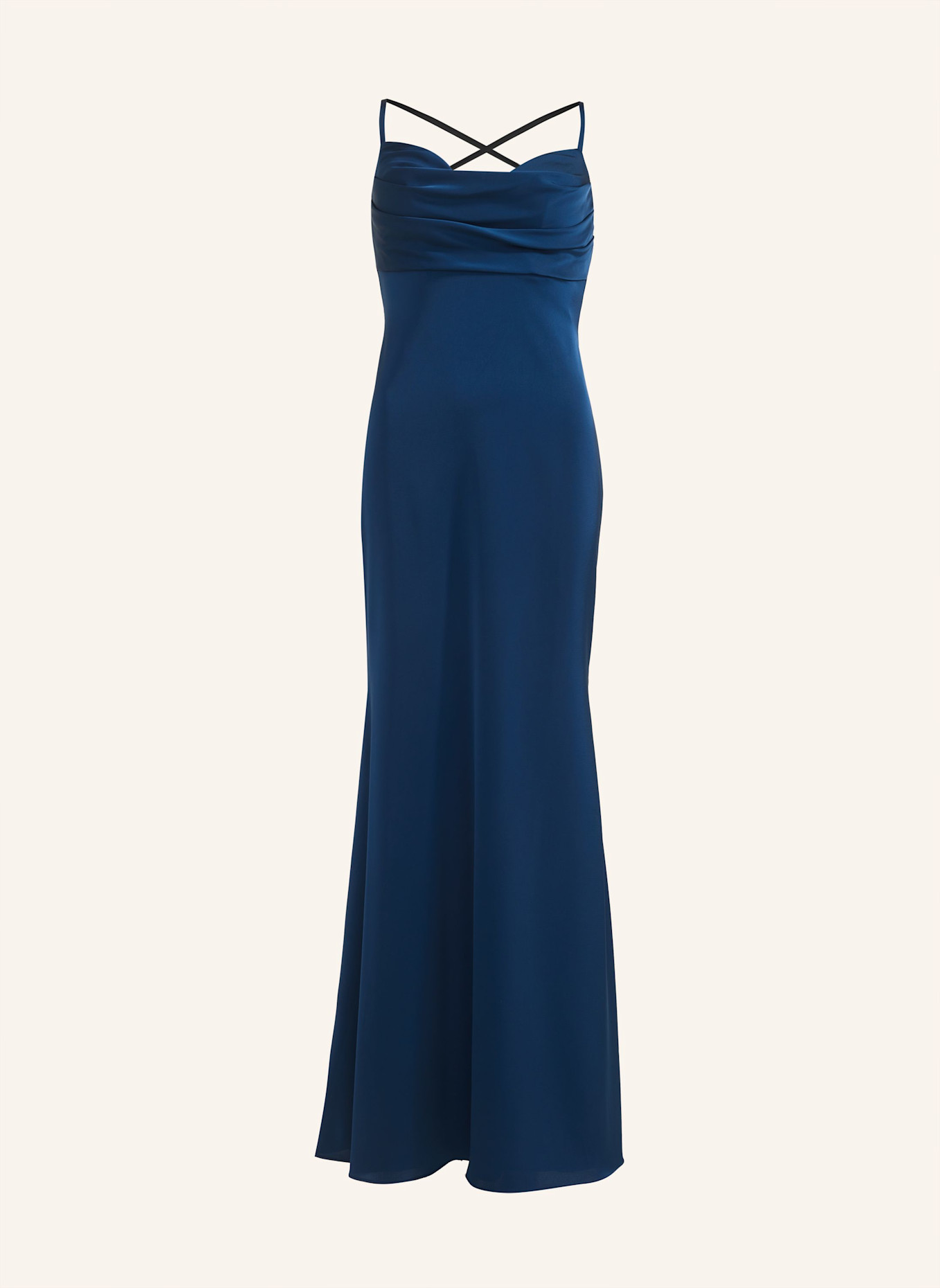 LAONA Kleid SATIN ILLUSION DRESS, Farbe: BLAU (Bild 1)