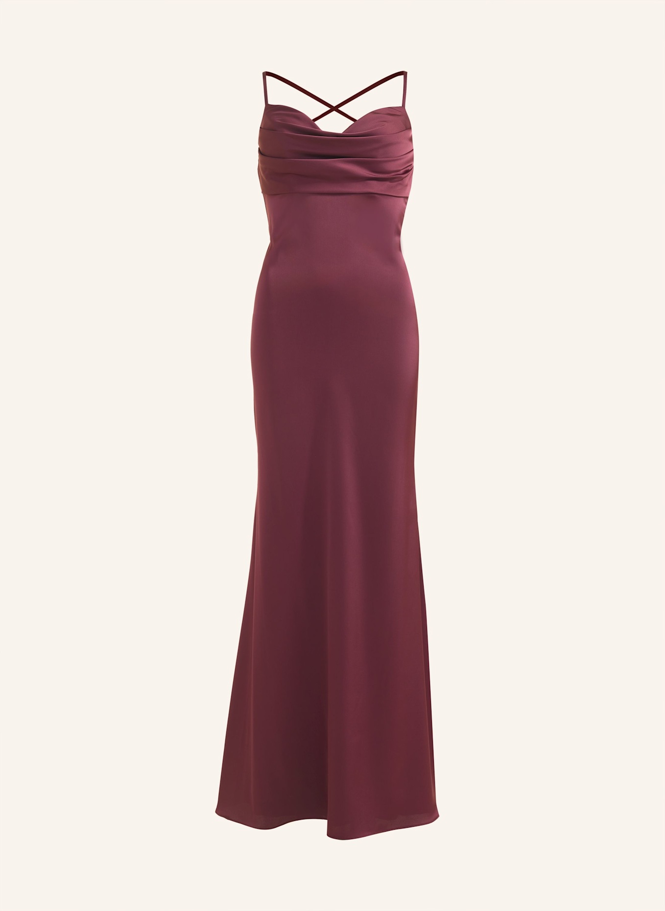 LAONA Kleid SATIN ILLUSION DRESS, Farbe: PINK (Bild 1)