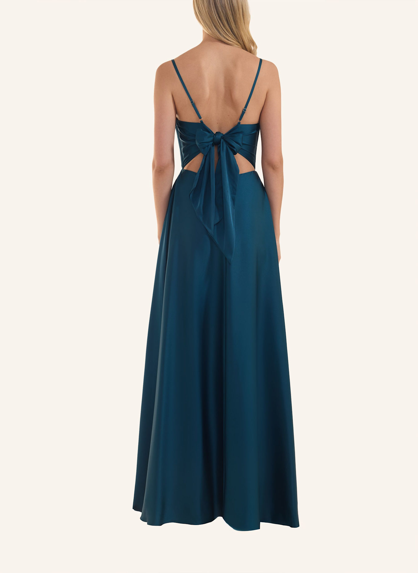 LAONA Kleid ICONIC BOW DRESS, Farbe: BLAU (Bild 3)