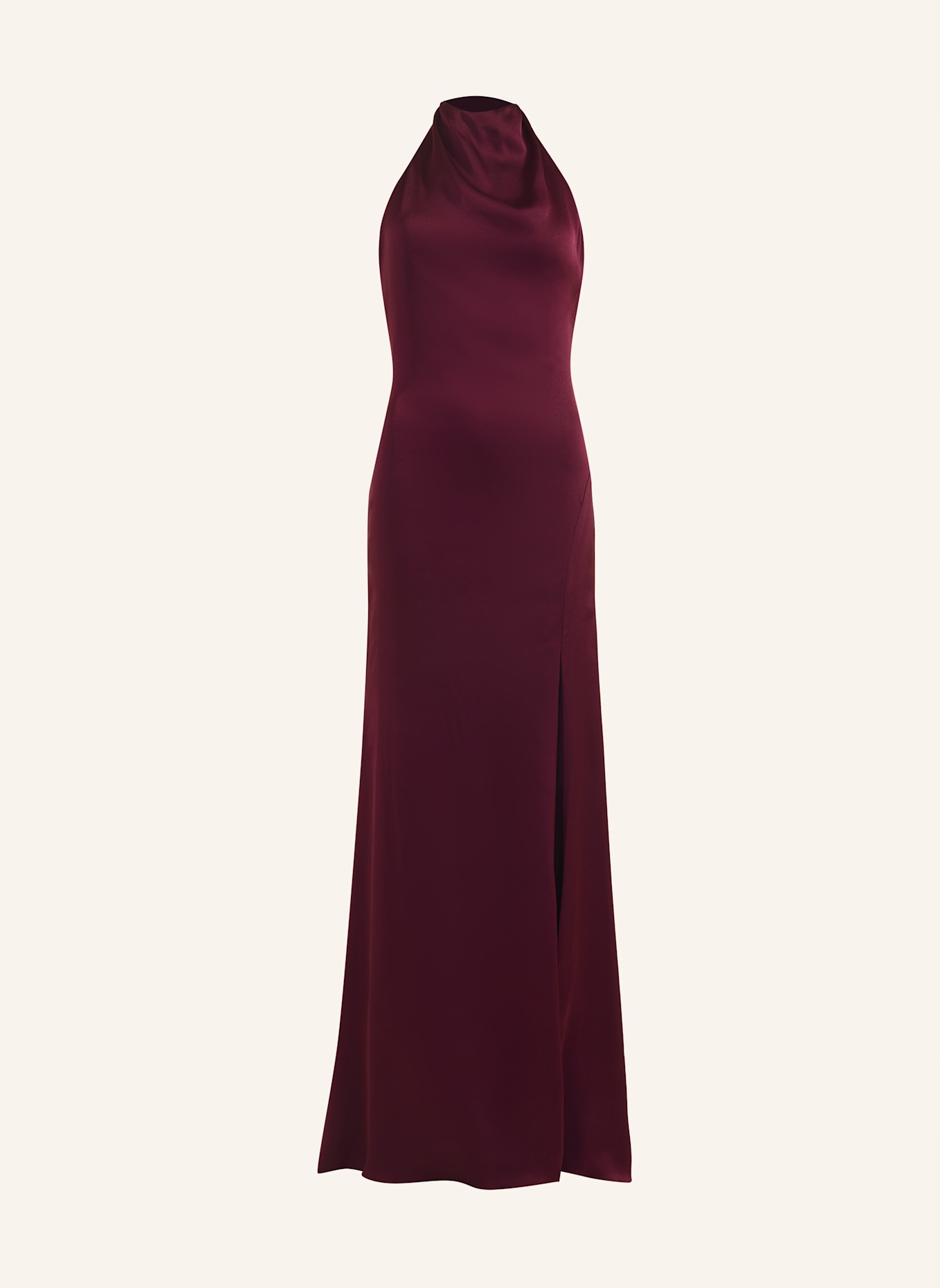 unique Kleid SATIN DELIGHT DRESS, Farbe: ROT (Bild 1)