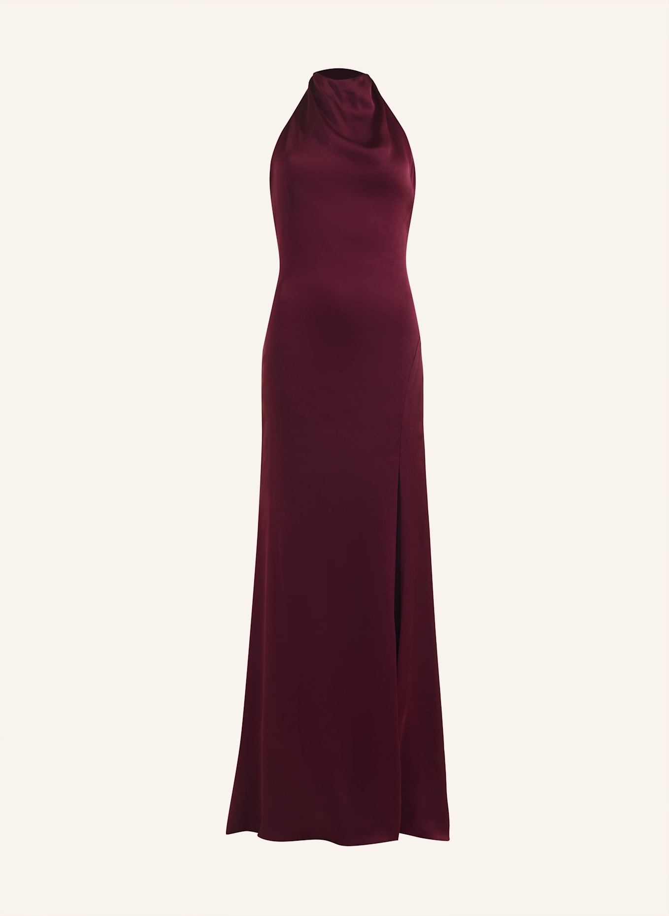 unique Kleid SATIN DELIGHT DRESS, Farbe: ROT (Bild 3)