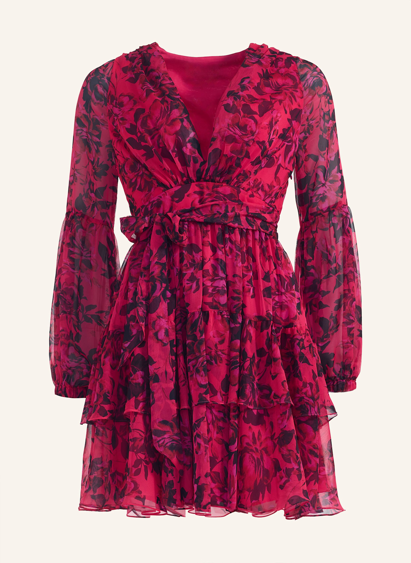 ADLYSH Kleid LOVE POEM DRESS, Farbe: ROT (Bild 1)