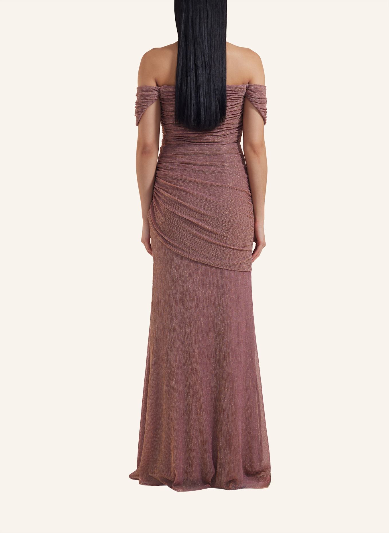 unique Kleid SALVATORE DRESS, Farbe: ROT (Bild 3)