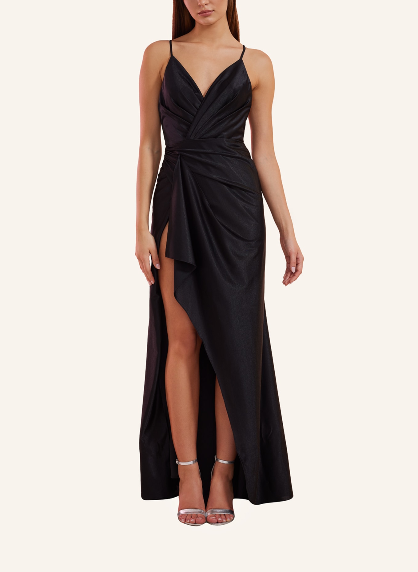 LAONA Abendkleid SHINY STAR DRESS, Farbe: SCHWARZ (Bild 4)