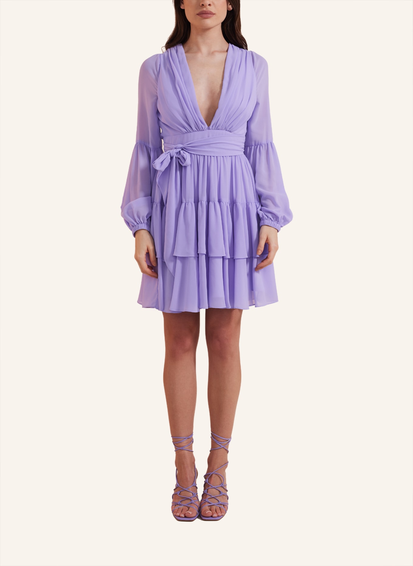 ADLYSH Kleid ROMANTIC SUMMER DRESS, Farbe: LILA (Bild 4)