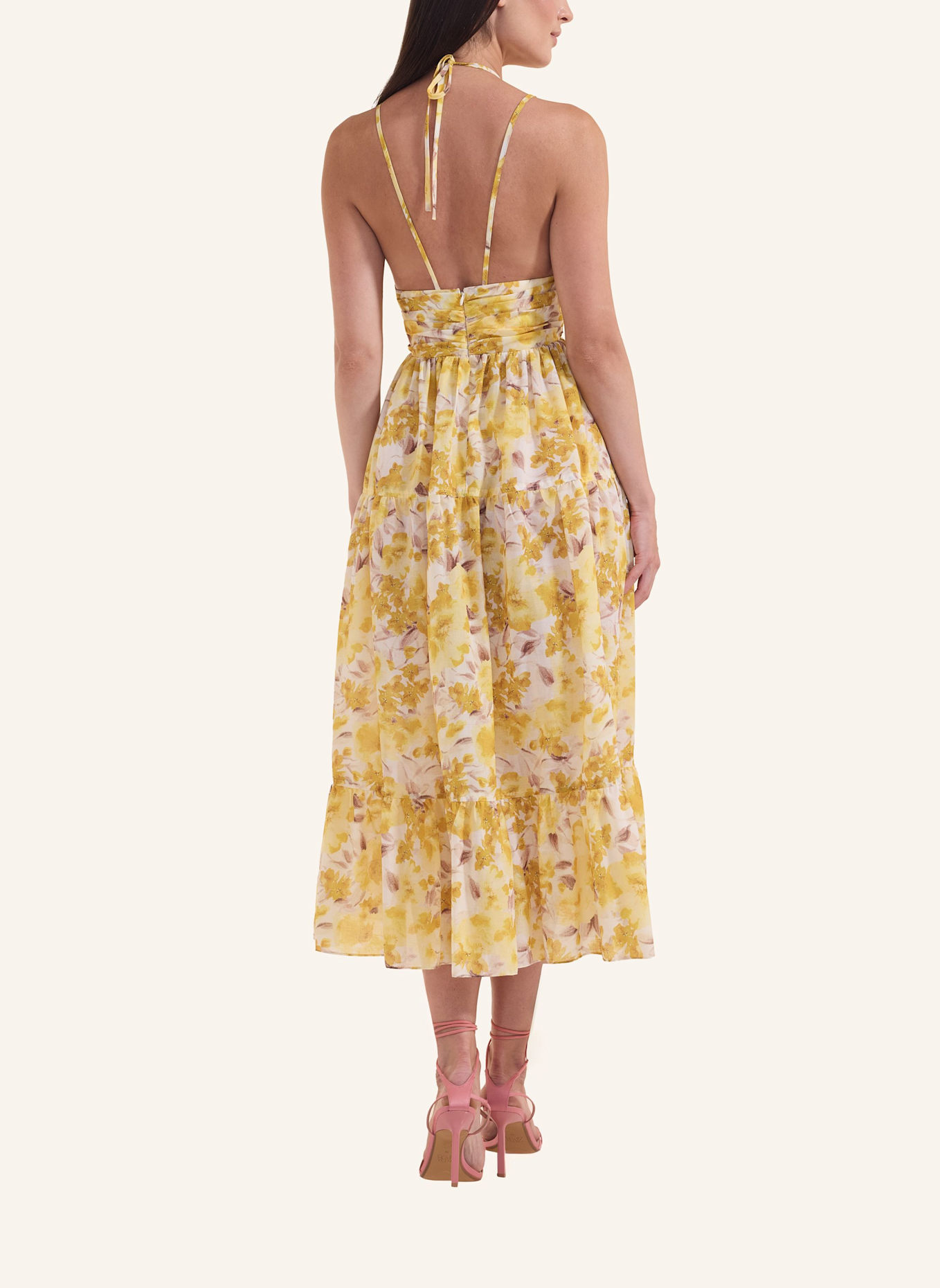 ADLYSH Kleider POEM SUMMER DRESS: GELB