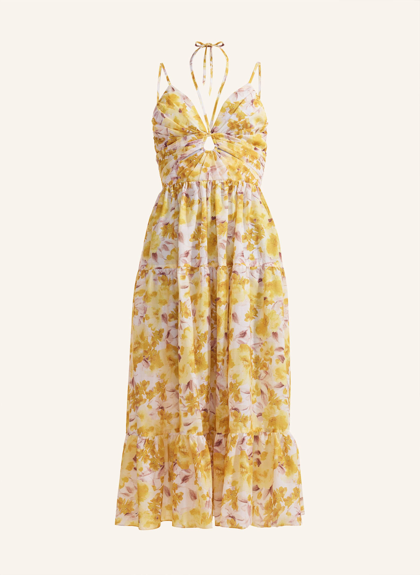 ADLYSH Kleider POEM SUMMER DRESS: GELB