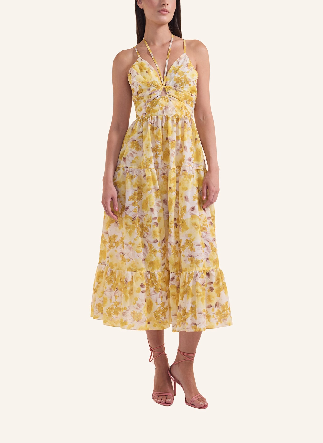 ADLYSH Kleider POEM SUMMER DRESS: GELB