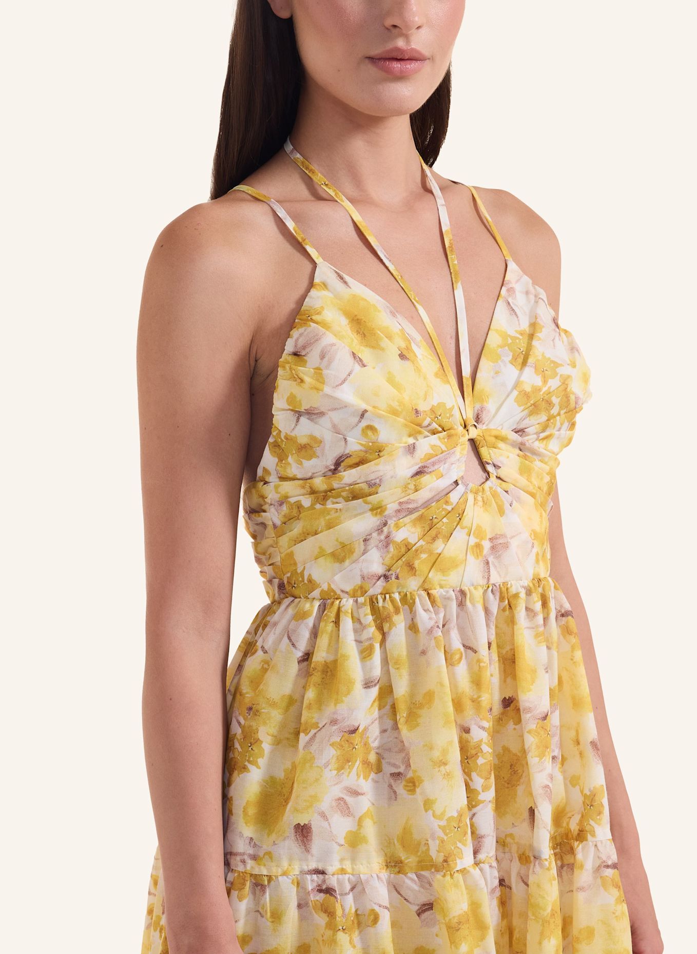 ADLYSH Kleider POEM SUMMER DRESS: GELB
