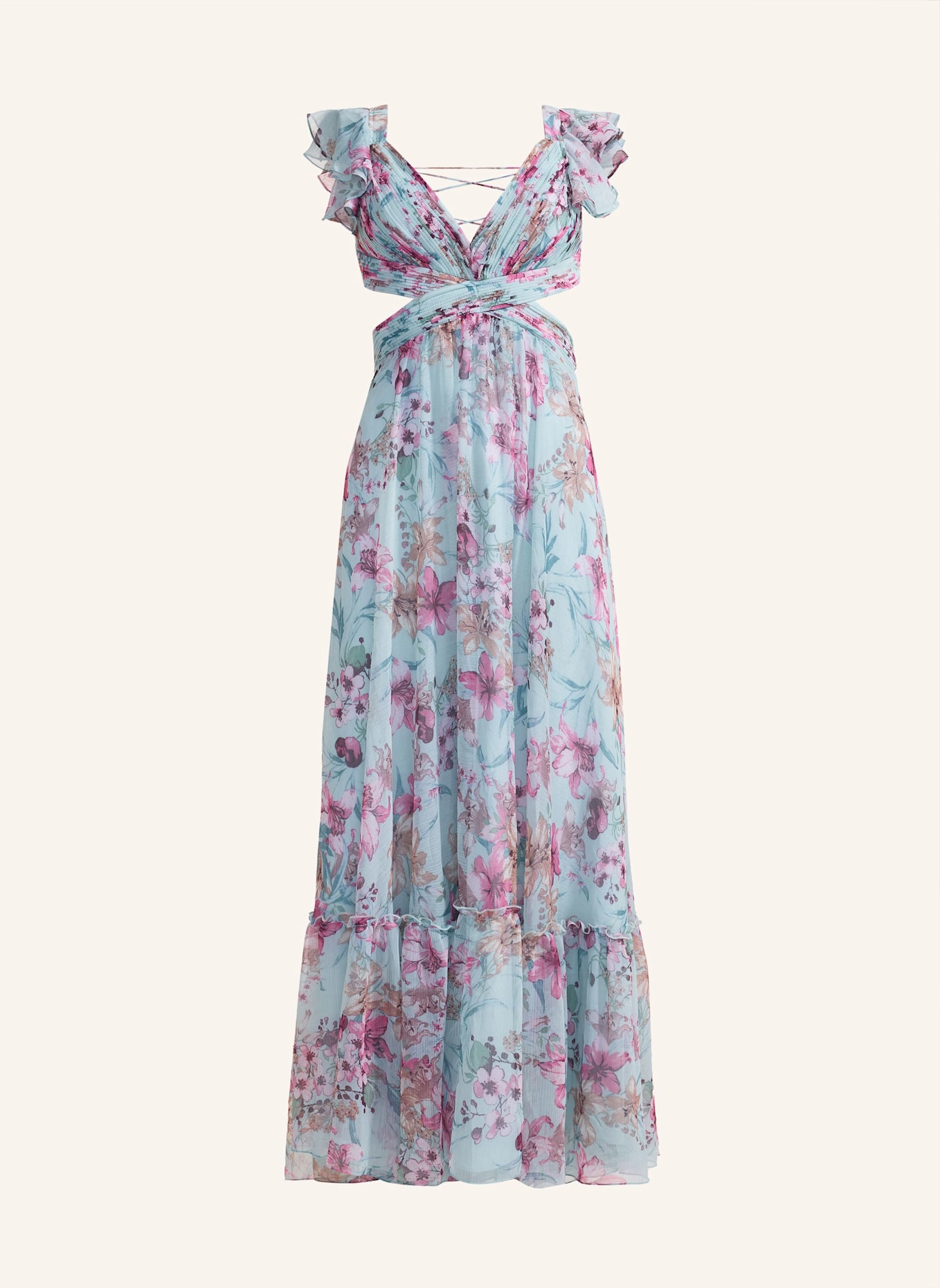ADLYSH Kleider FLORAL MADNESS DRESS: MINT