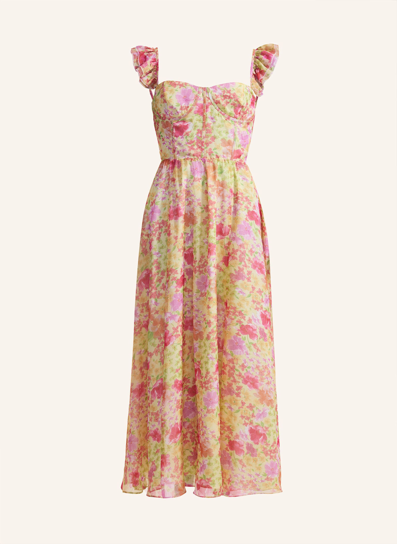 ADLYSH Kleider TRUEST ROMANCE DRESS: GELB
