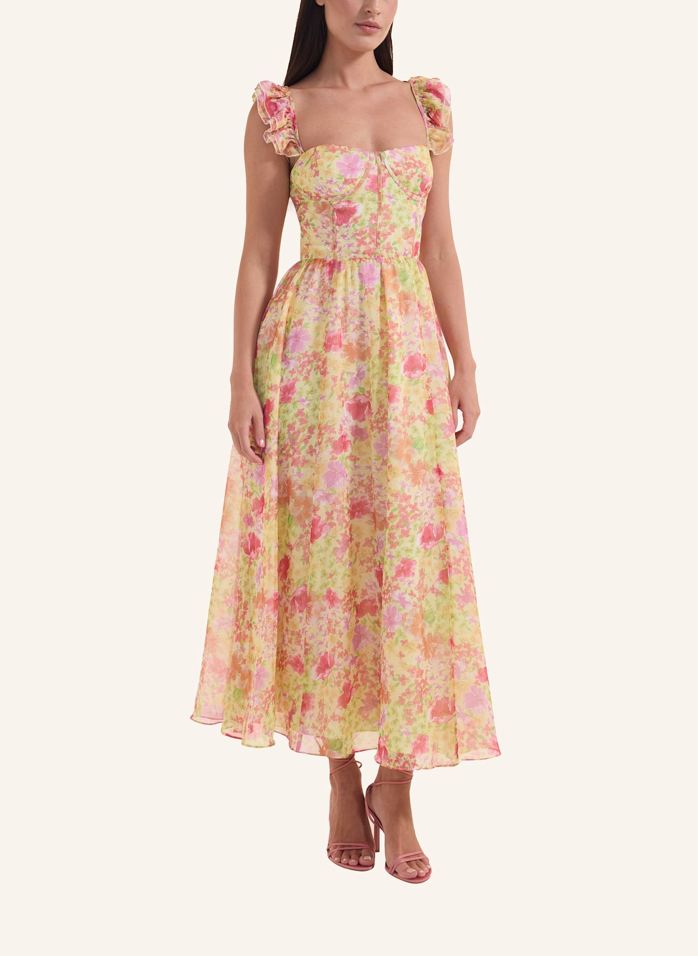 ADLYSH Kleider TRUEST ROMANCE DRESS: GELB