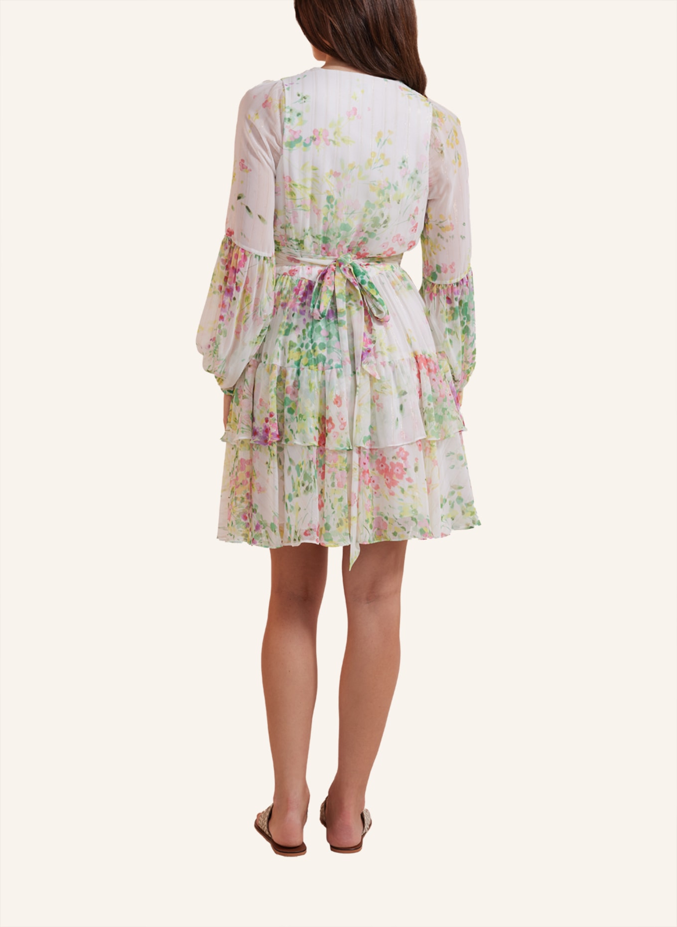 ADLYSH Kleid ROMANTIC SUMMER DRESS, Farbe: WEISS (Bild 2)