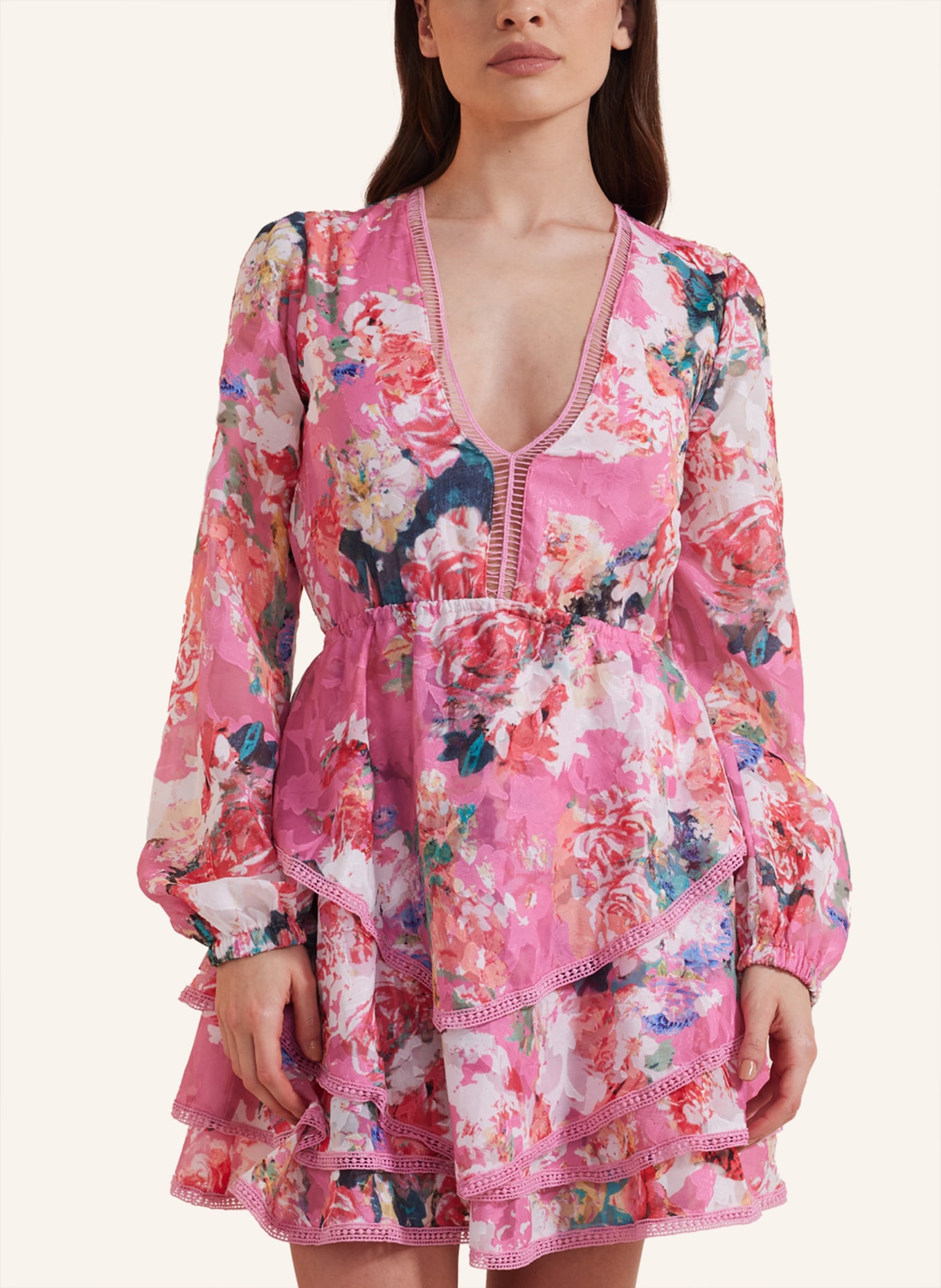 ADLYSH Kleid SUMMER VACATION DRESS, Farbe: PINK (Bild 3)