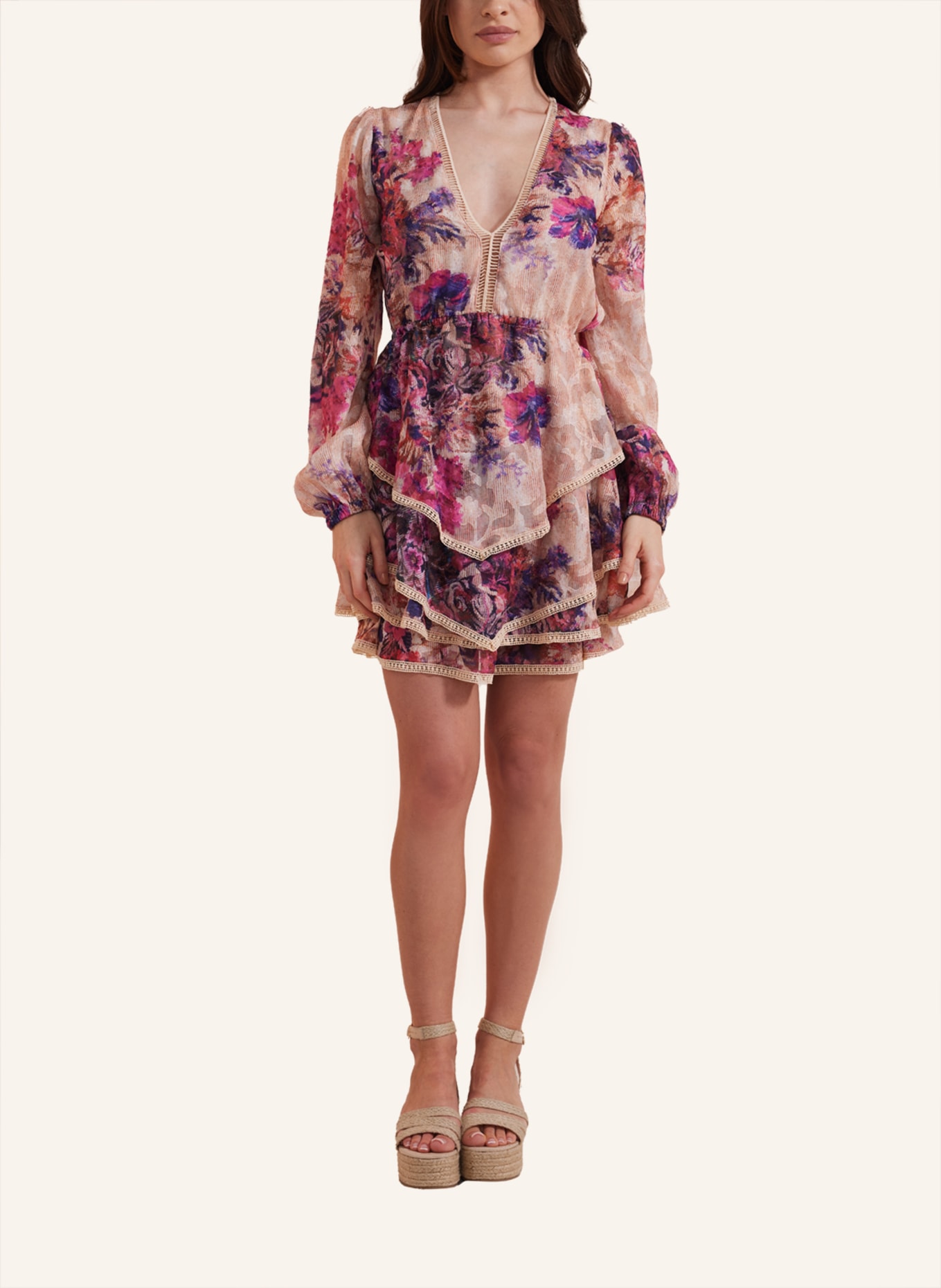 ADLYSH Kleid SUMMER VACATION DRESS, Farbe: PINK (Bild 4)