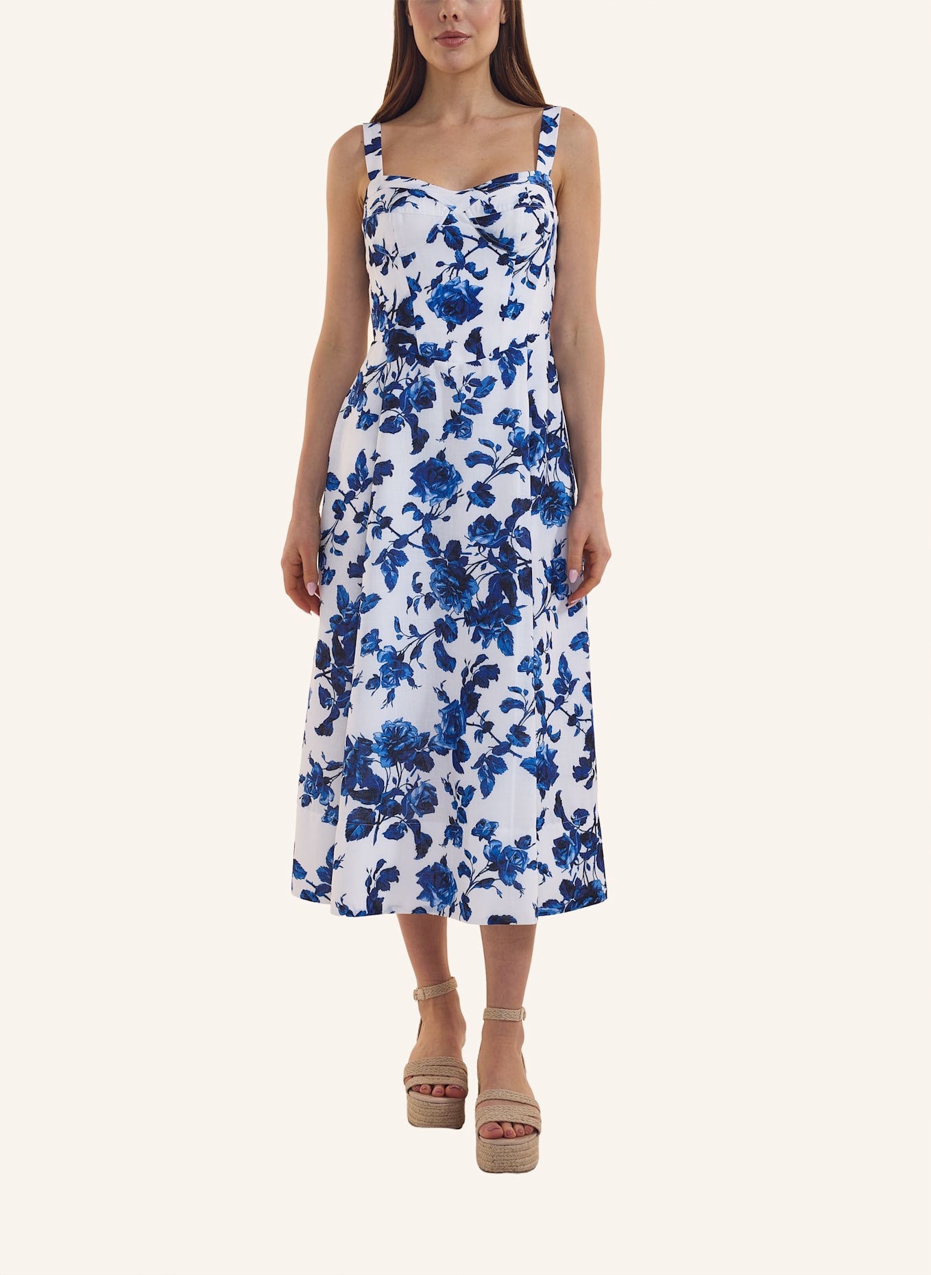 ADLYSH PROMISE OF LOVE DRESS: BLAU/ WEISS