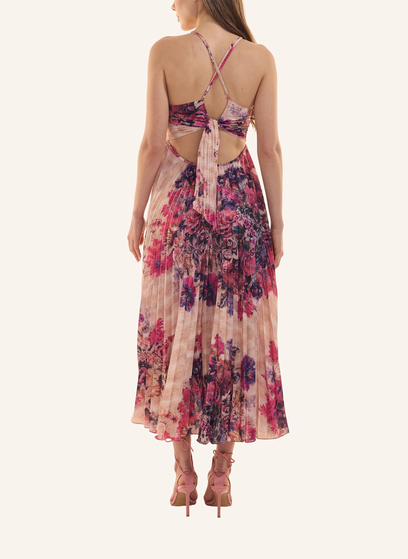 ADLYSH SUMMER SPIRIT DRESS: ROT