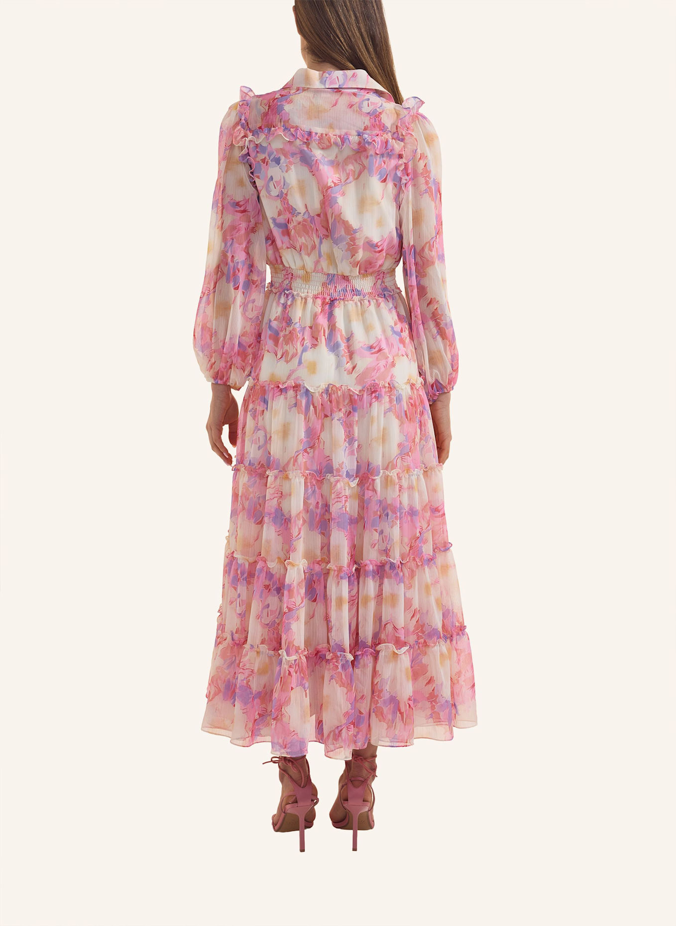 ADLYSH SWEET FLIRT DRESS: PINK