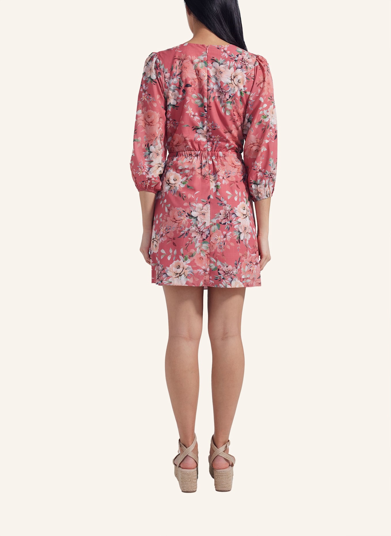 ADLYSH SUMMER PEONY DRESS: ROSA