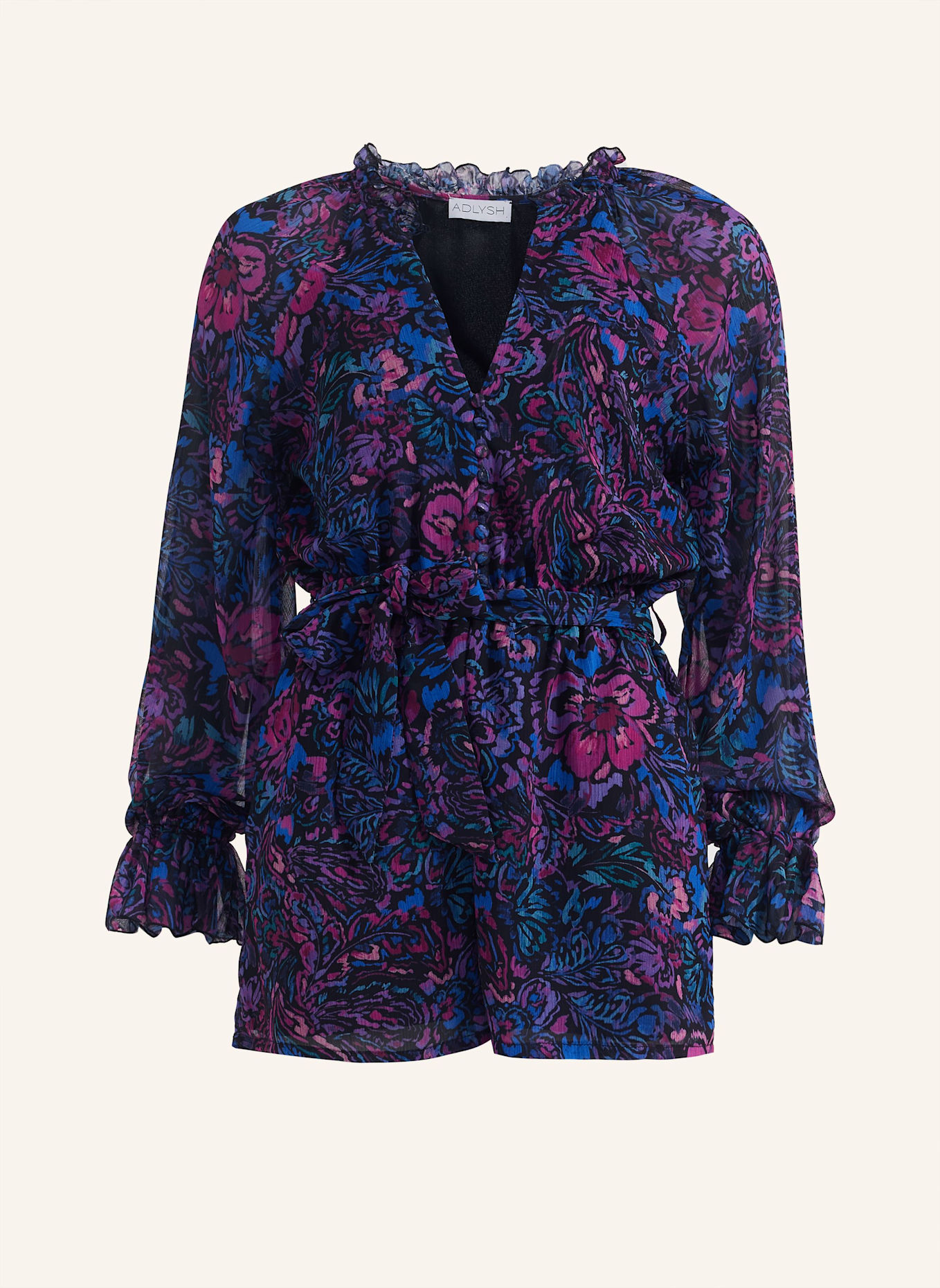 ADLYSH EVENING JUMPSUIT: BLAU