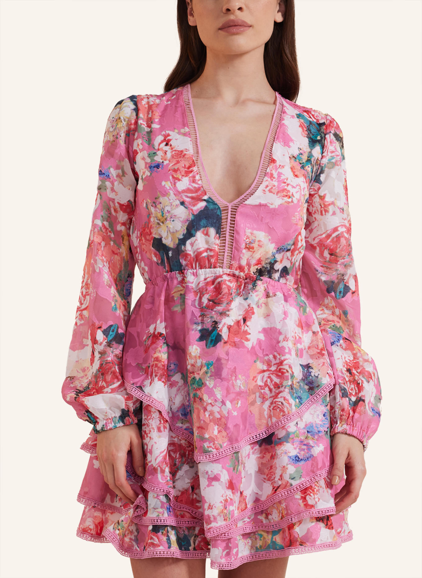 ADLYSH Summer Vacation Dress: PINK