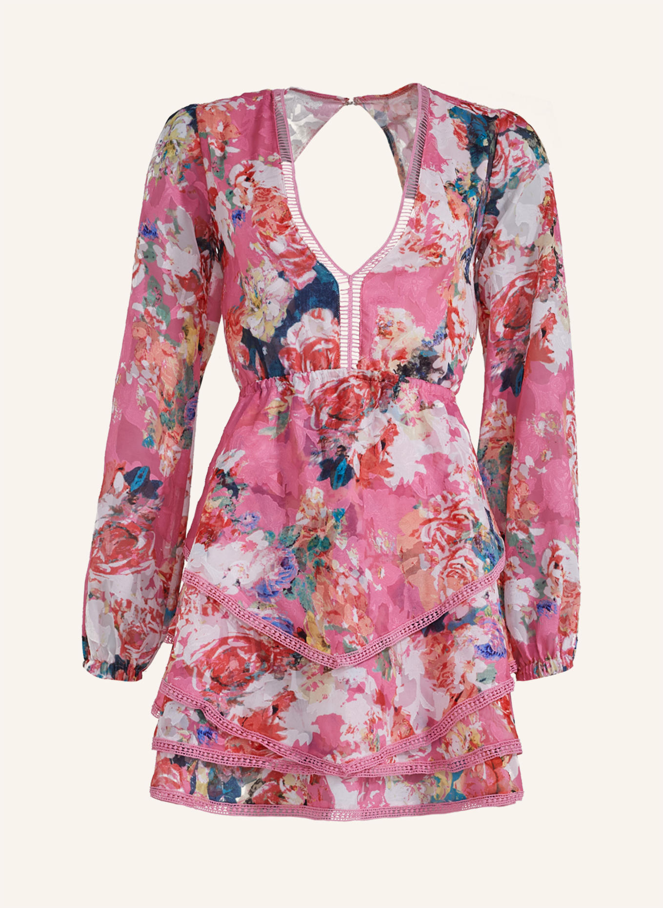 ADLYSH Summer Vacation Dress: PINK