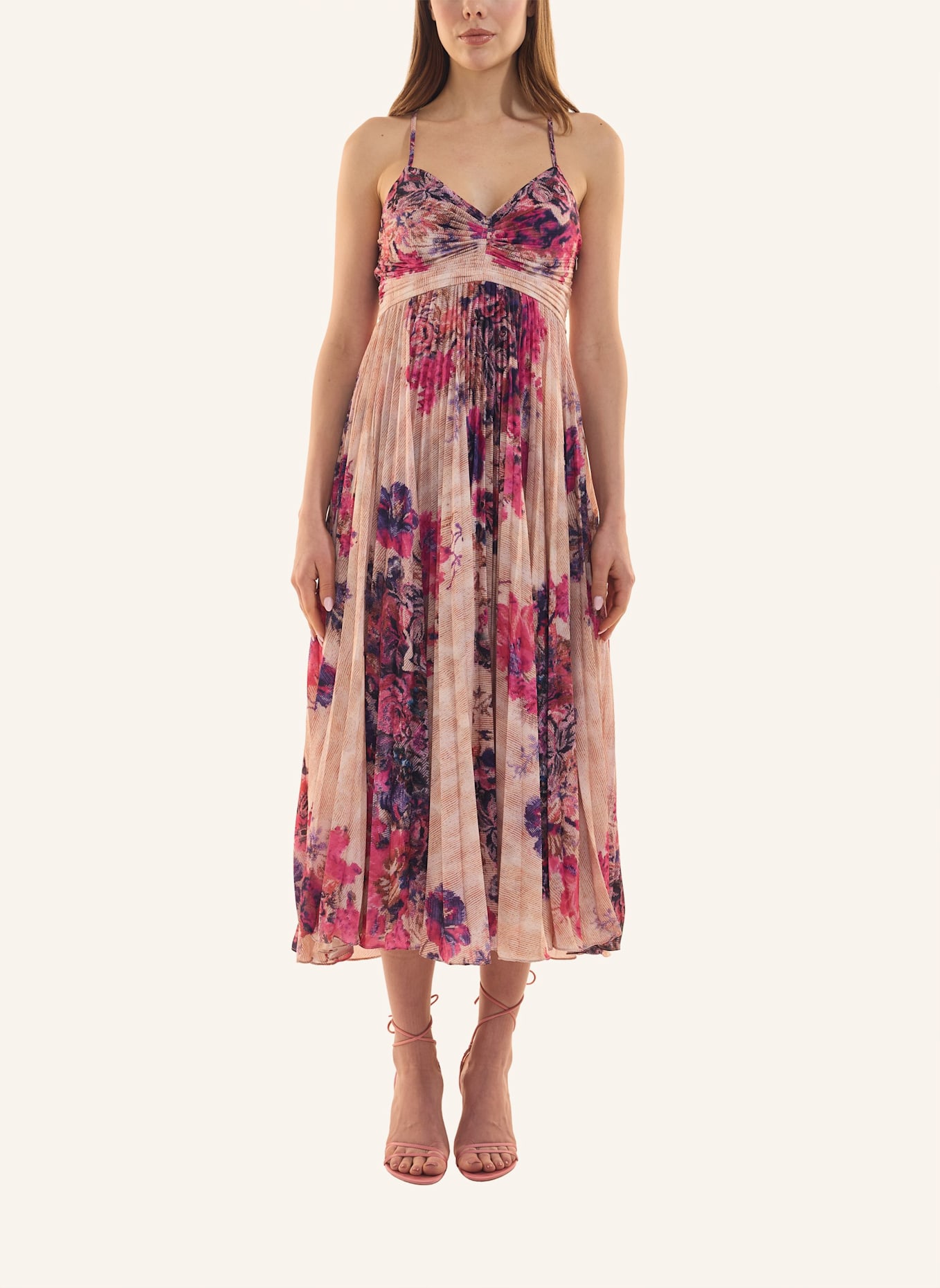 ADLYSH SUMMER SPIRIT DRESS: ROT