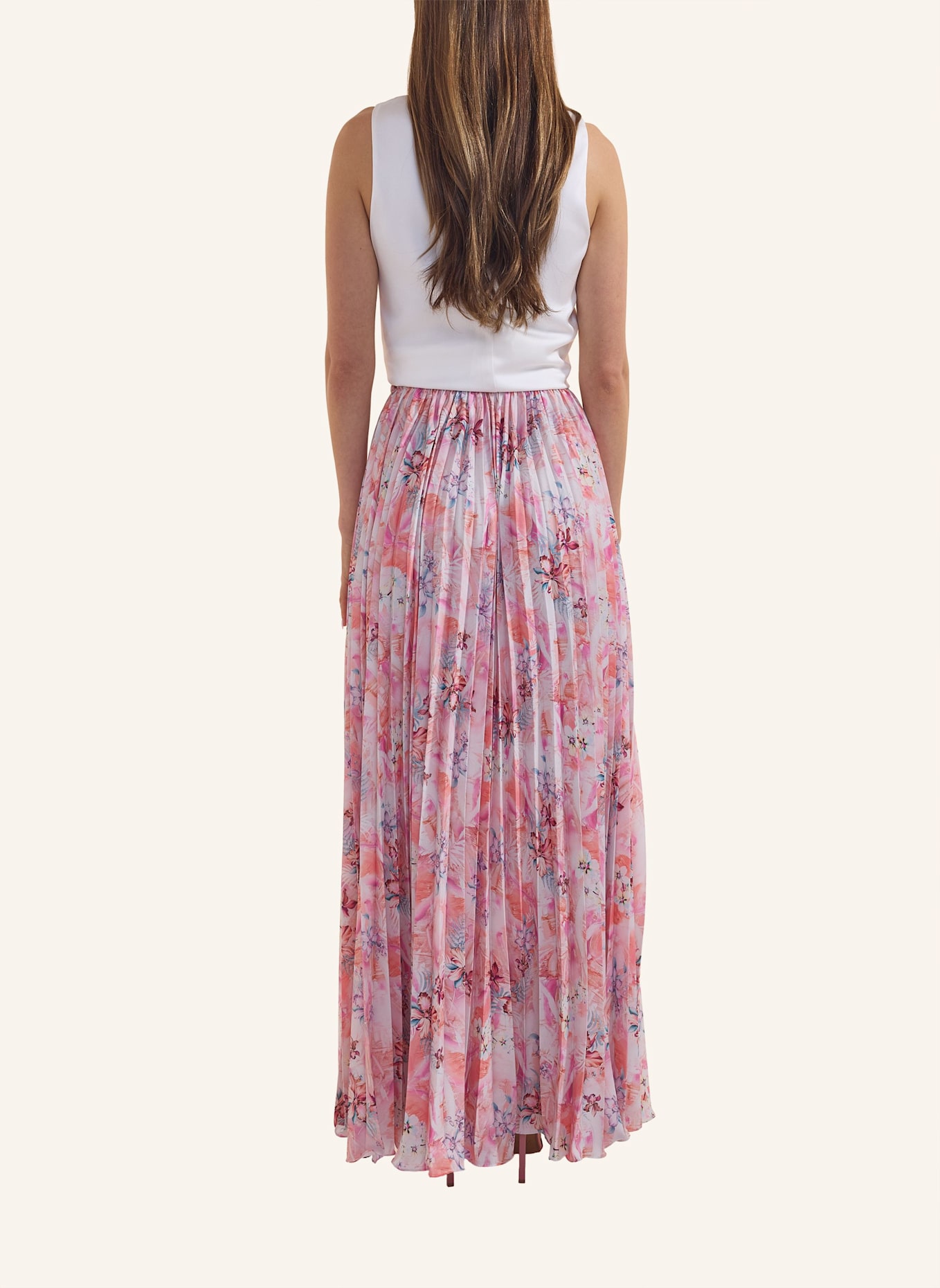 ADLYSH PRETTY POEM SKIRT: PINK