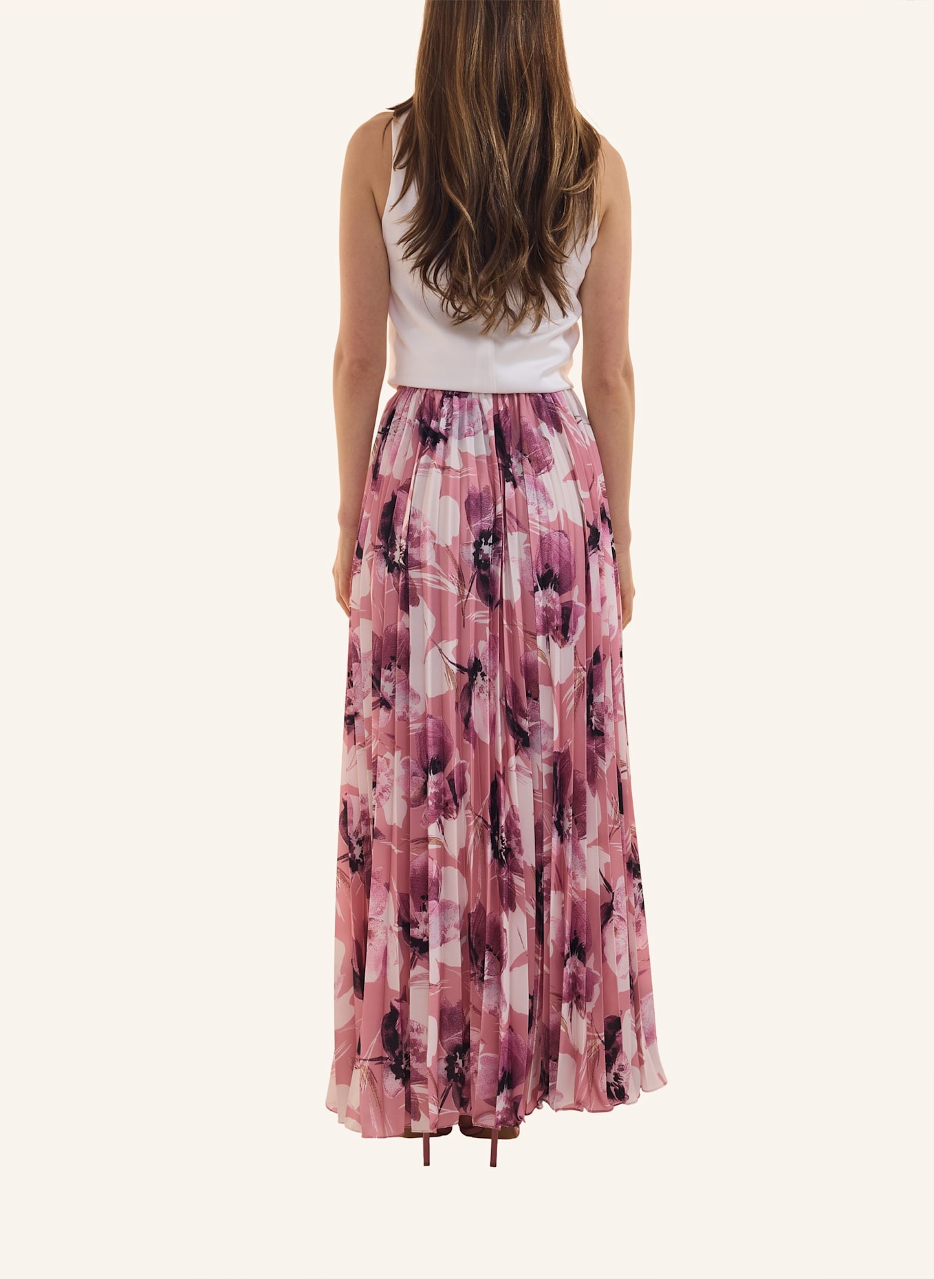 ADLYSH PRETTY POEM SKIRT: PINK