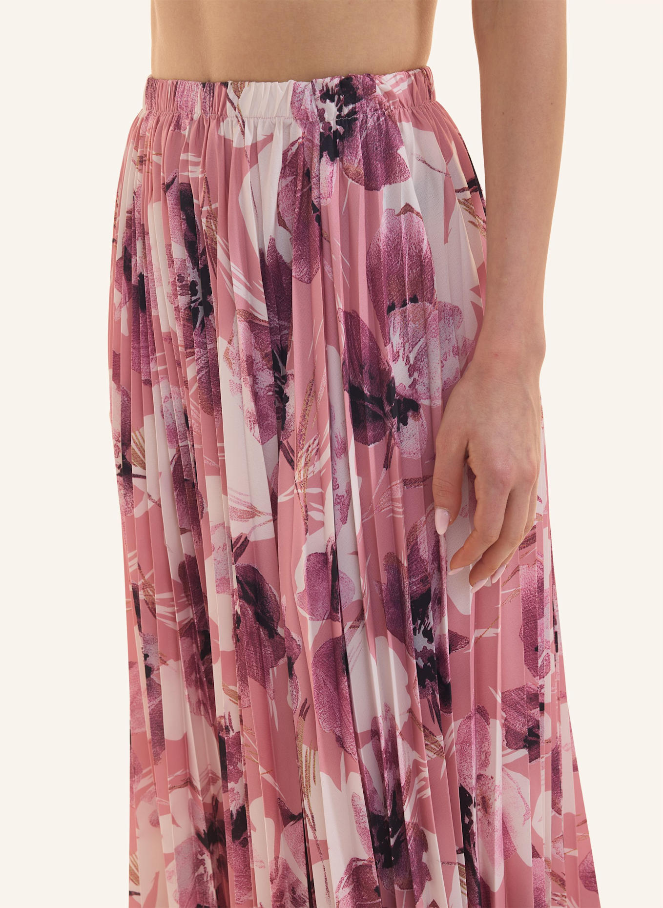 ADLYSH PRETTY POEM SKIRT: PINK