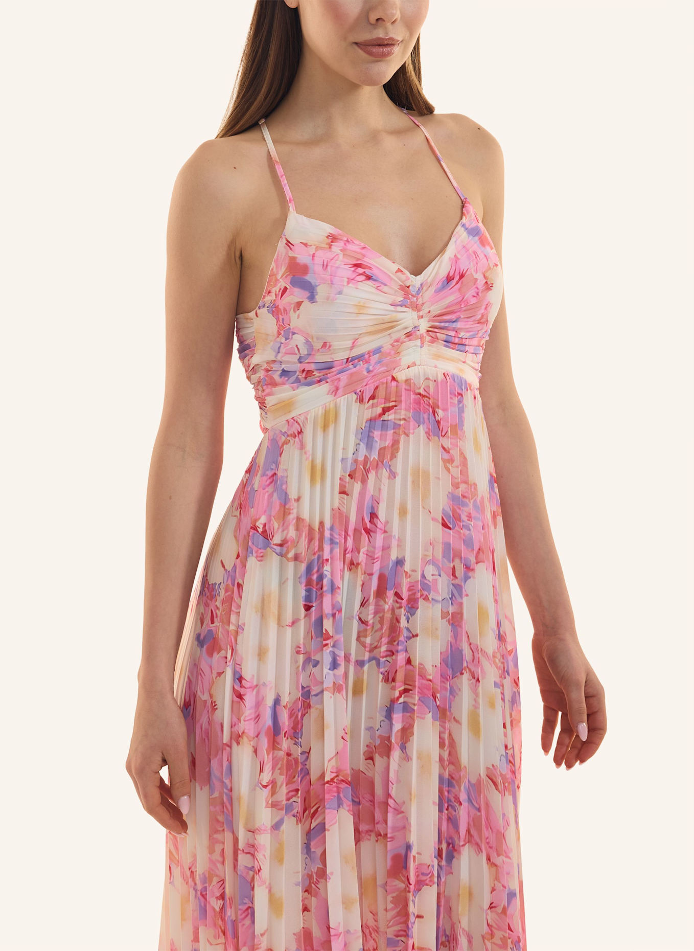 ADLYSH MODERN SUMMER DRESS: PINK