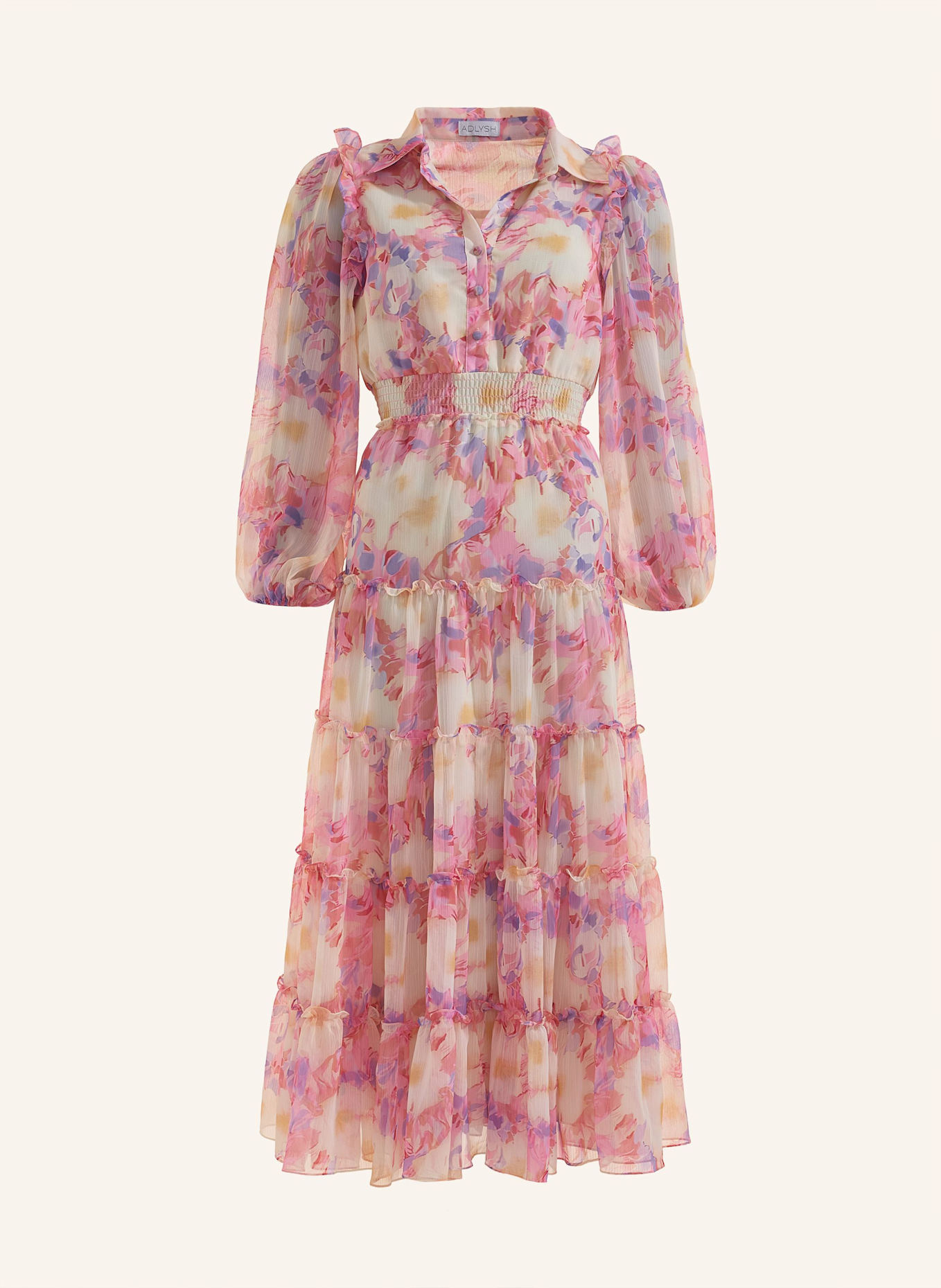 ADLYSH SWEET FLIRT DRESS: PINK