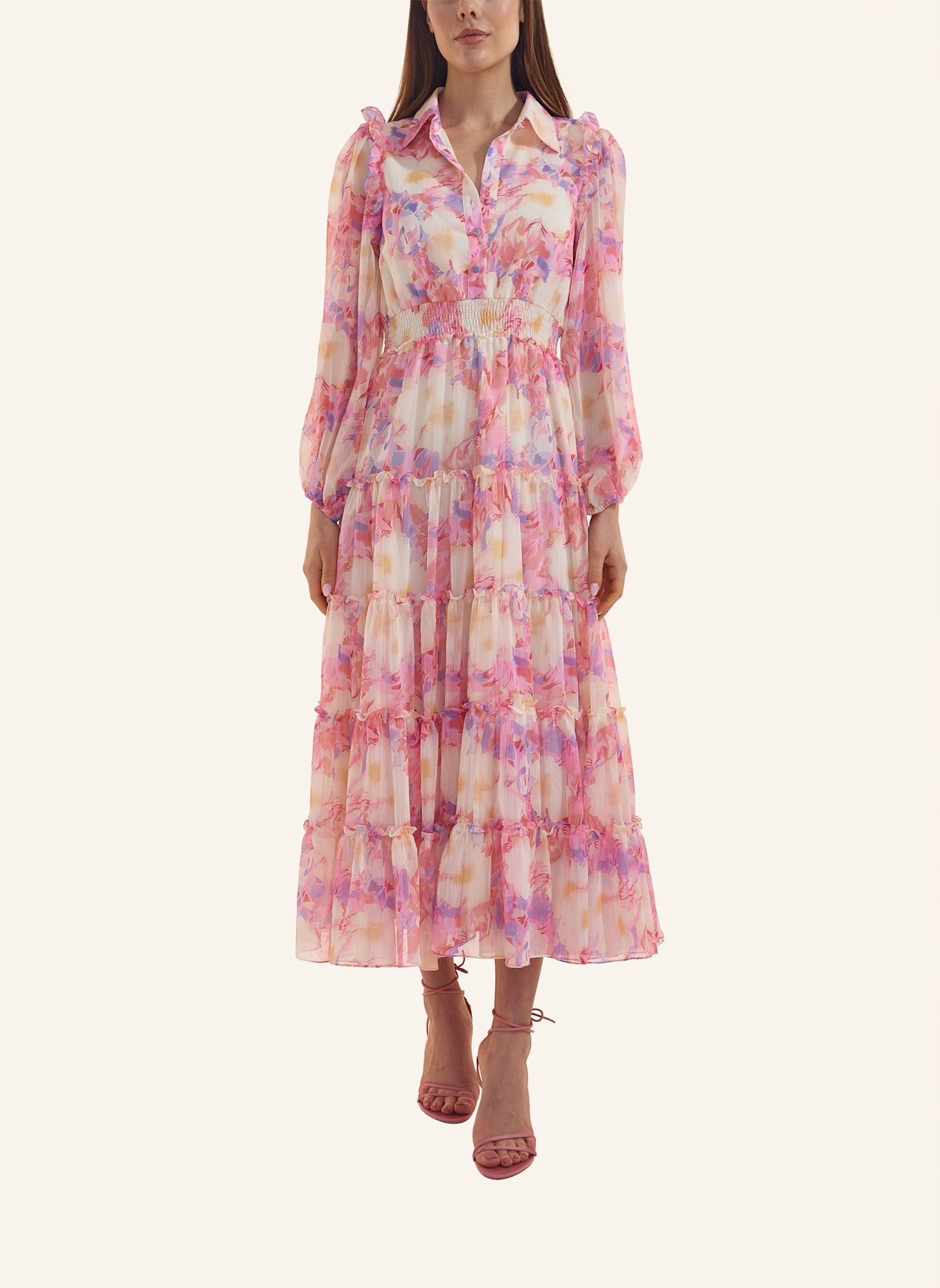 ADLYSH SWEET FLIRT DRESS: PINK