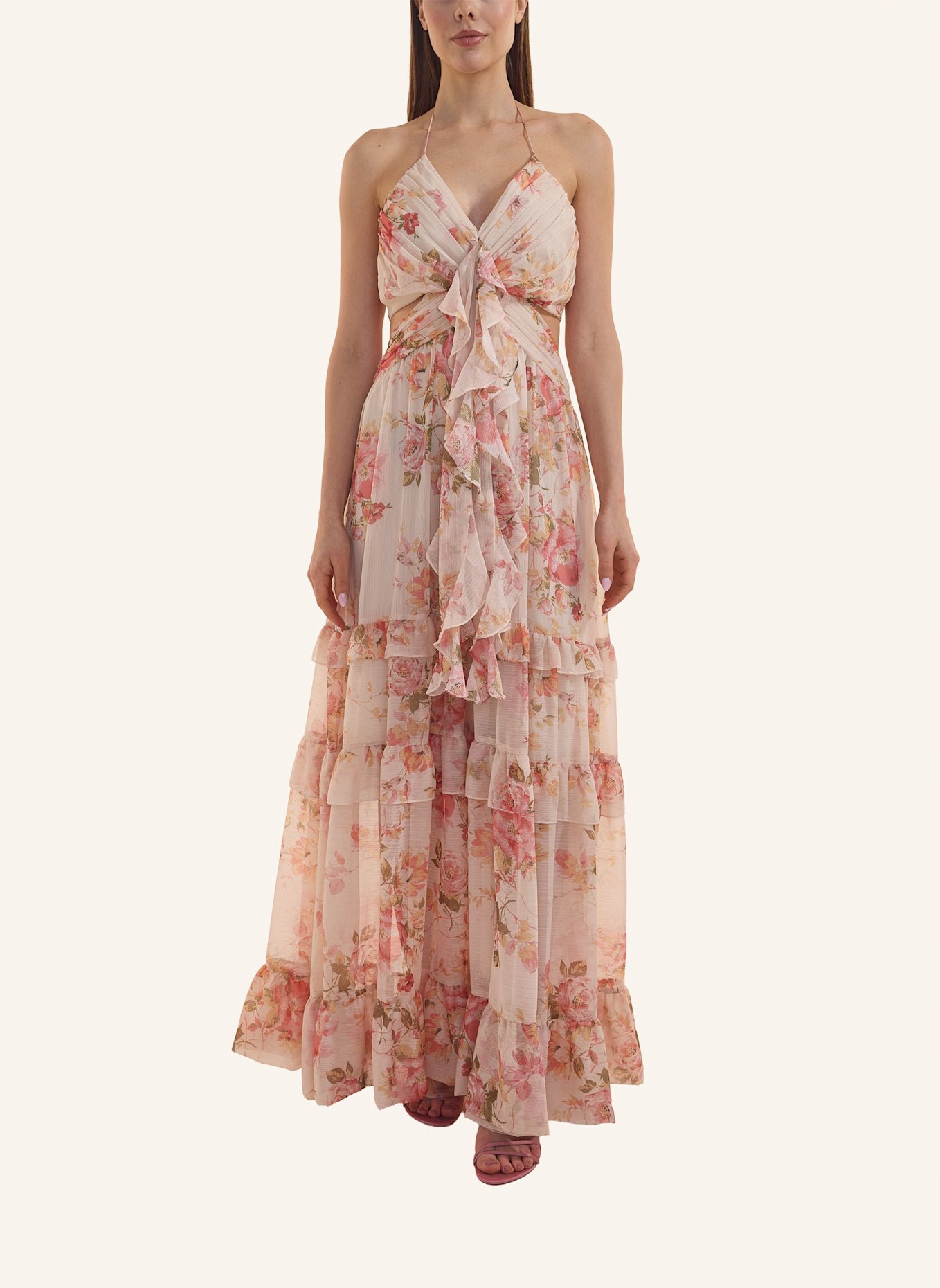 ADLYSH ROMANCE FLOWER DRESS: ALTROSA