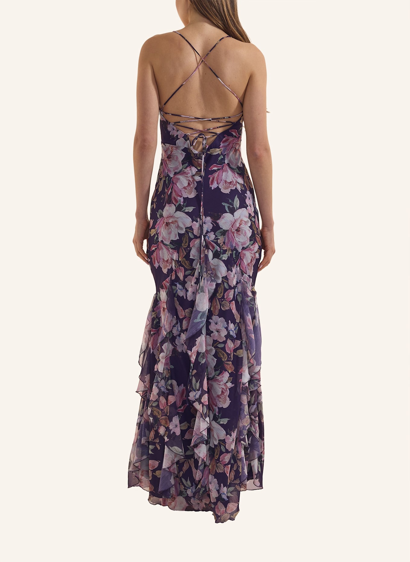 ADLYSH FLIRTY MOMENTS DRESS: LILA