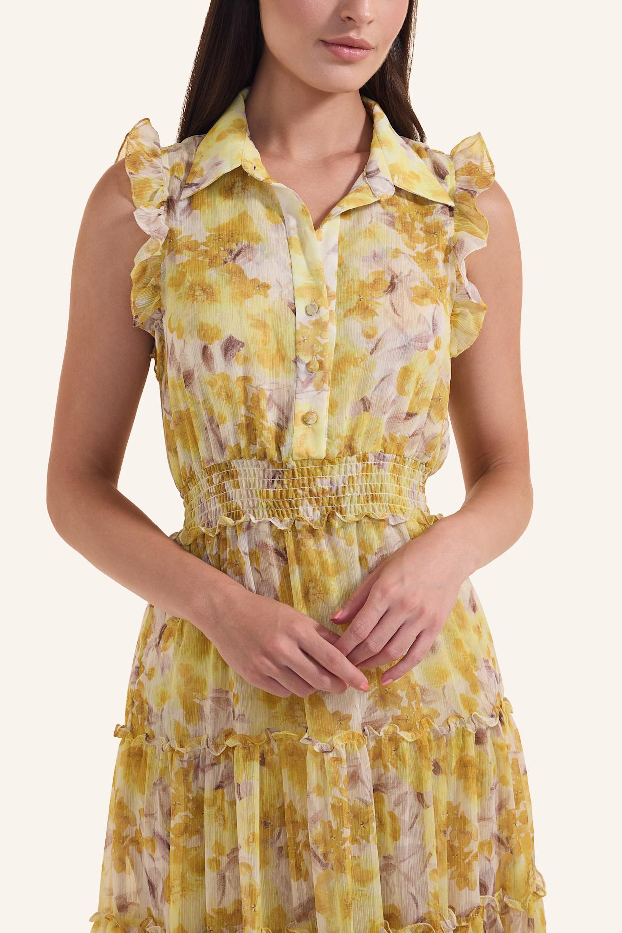 ADLYSH HAPPINESS DRESS: GELB