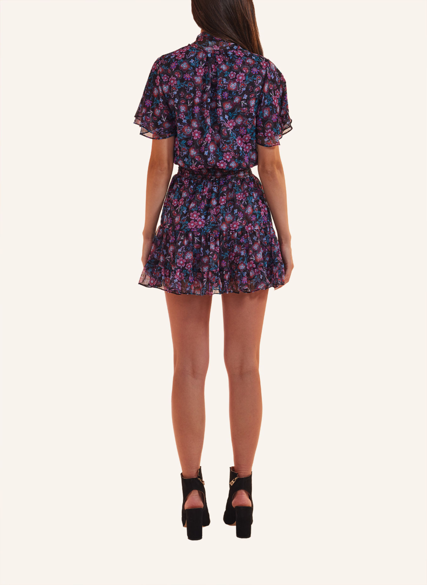 ADLYSH Kleid WINTER MOMENTS DRESS: LILA